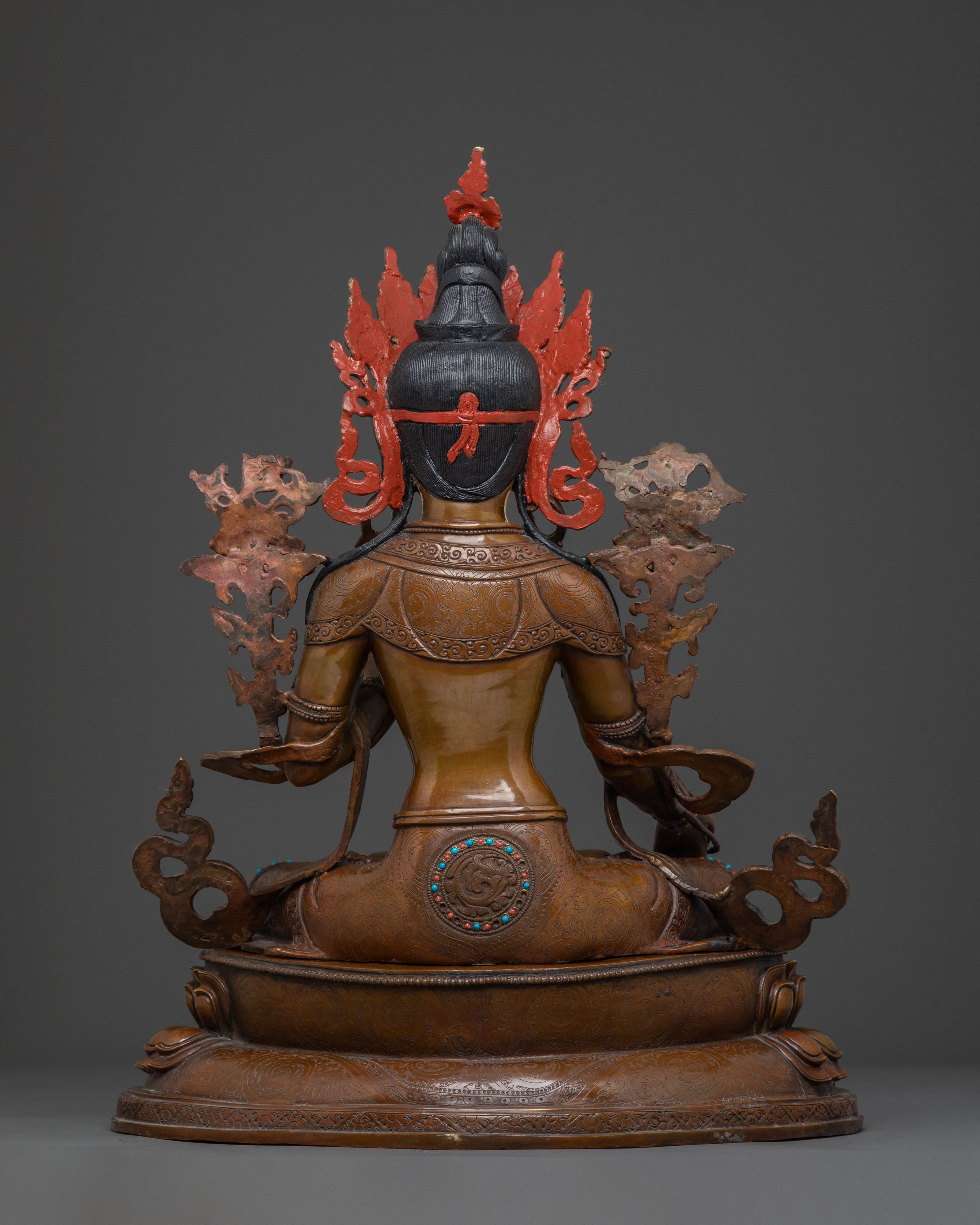 White Tara Meditation Statue | Goddess of Longevity