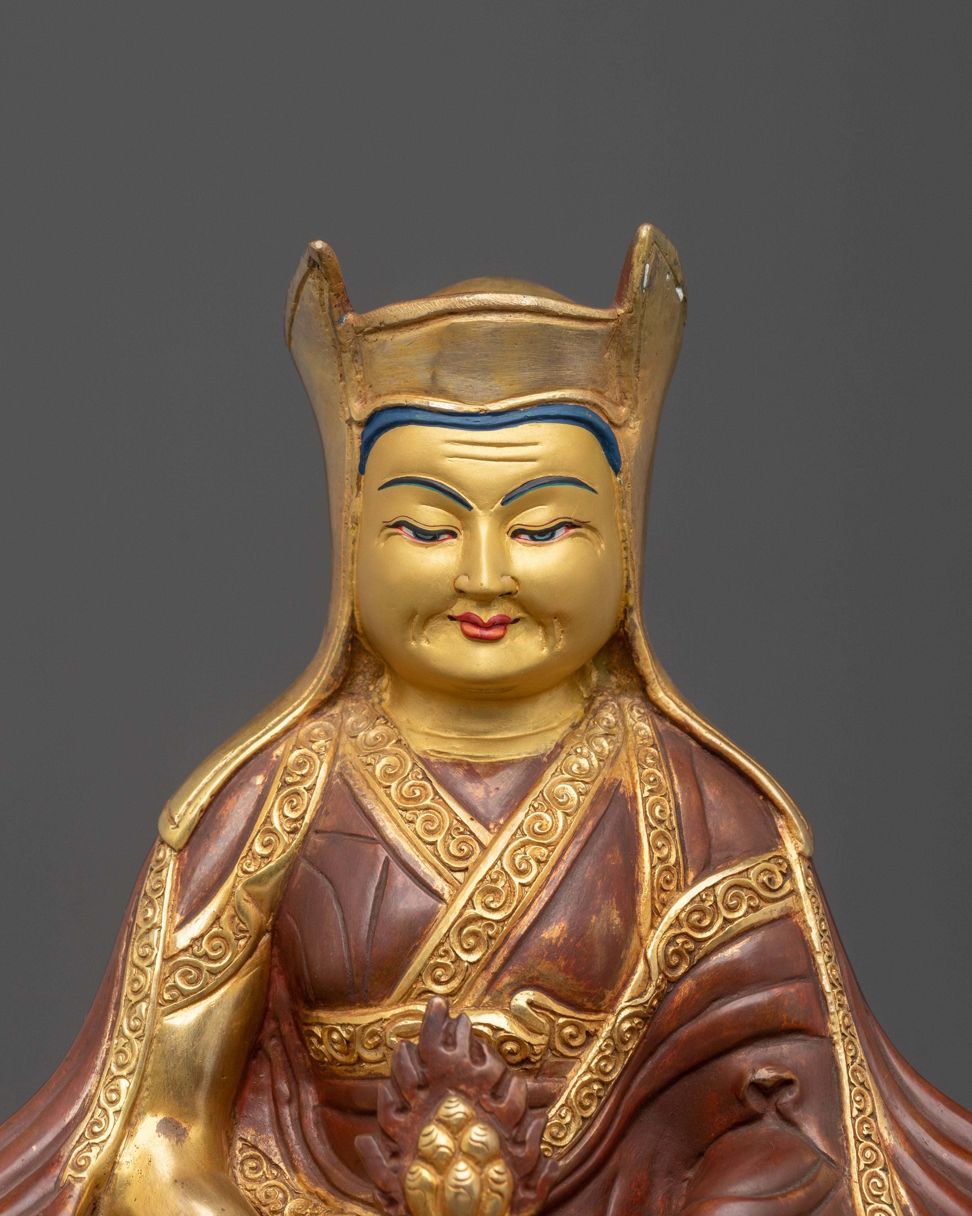 Kagyu Masters Statue Collection | Figurines with Copper Body