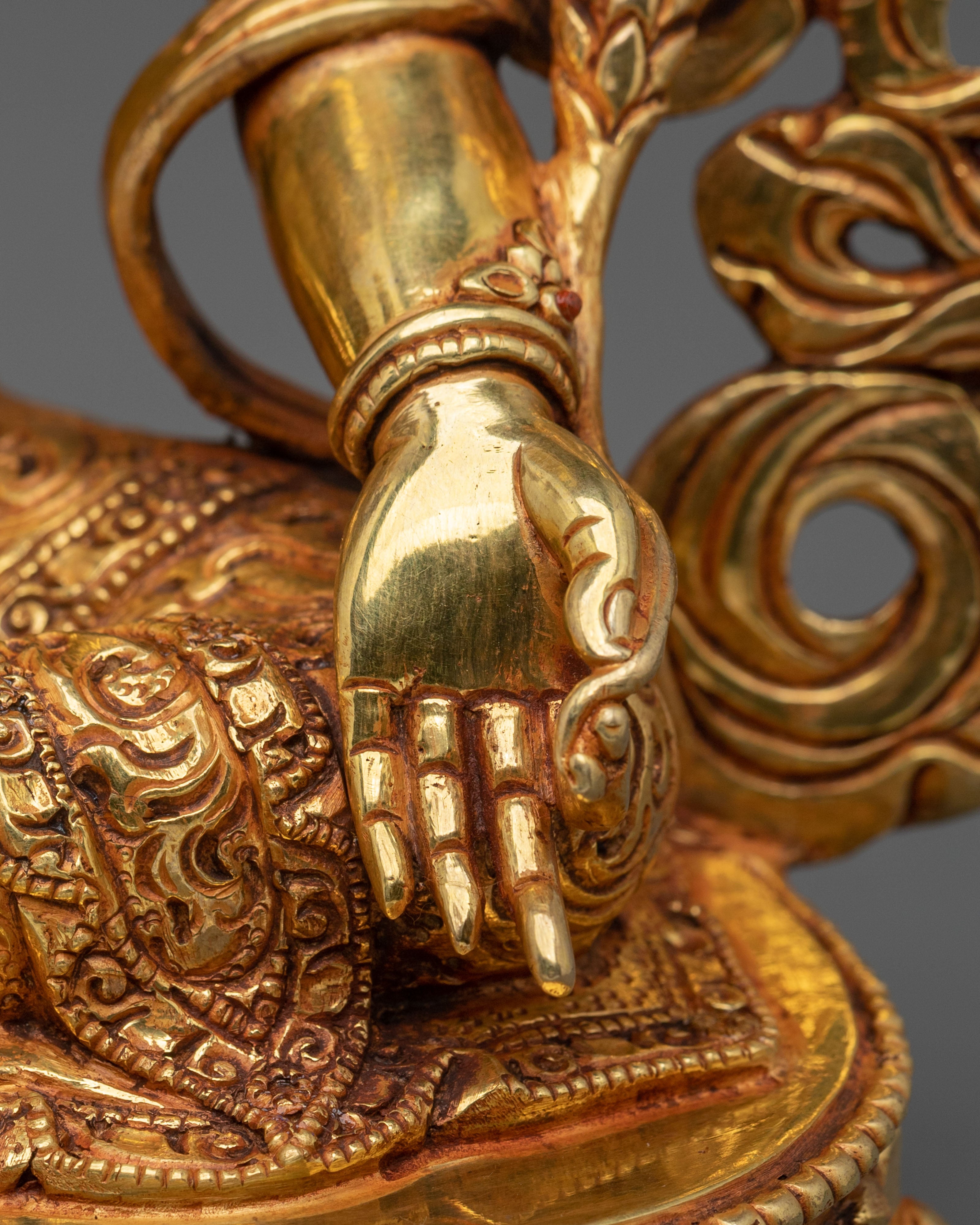 Kshitigarbha Statue | Tibetan Buddhist Guardian
