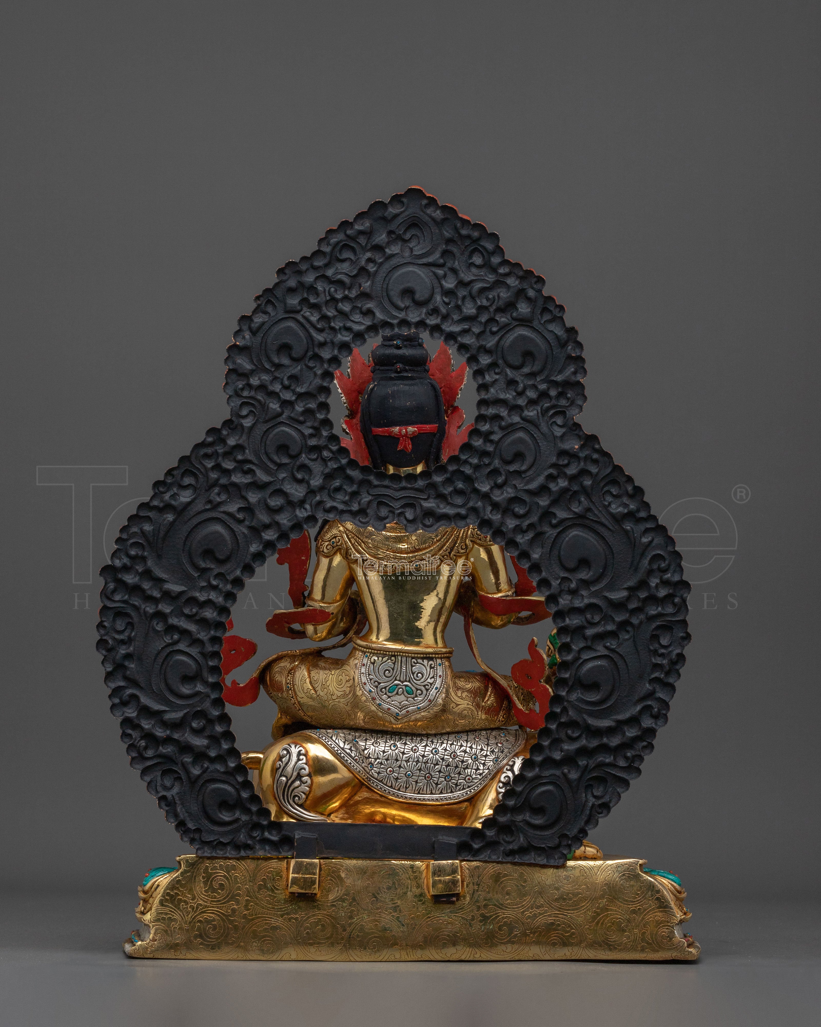 Simhanada Manjushri Statue | Home Decor