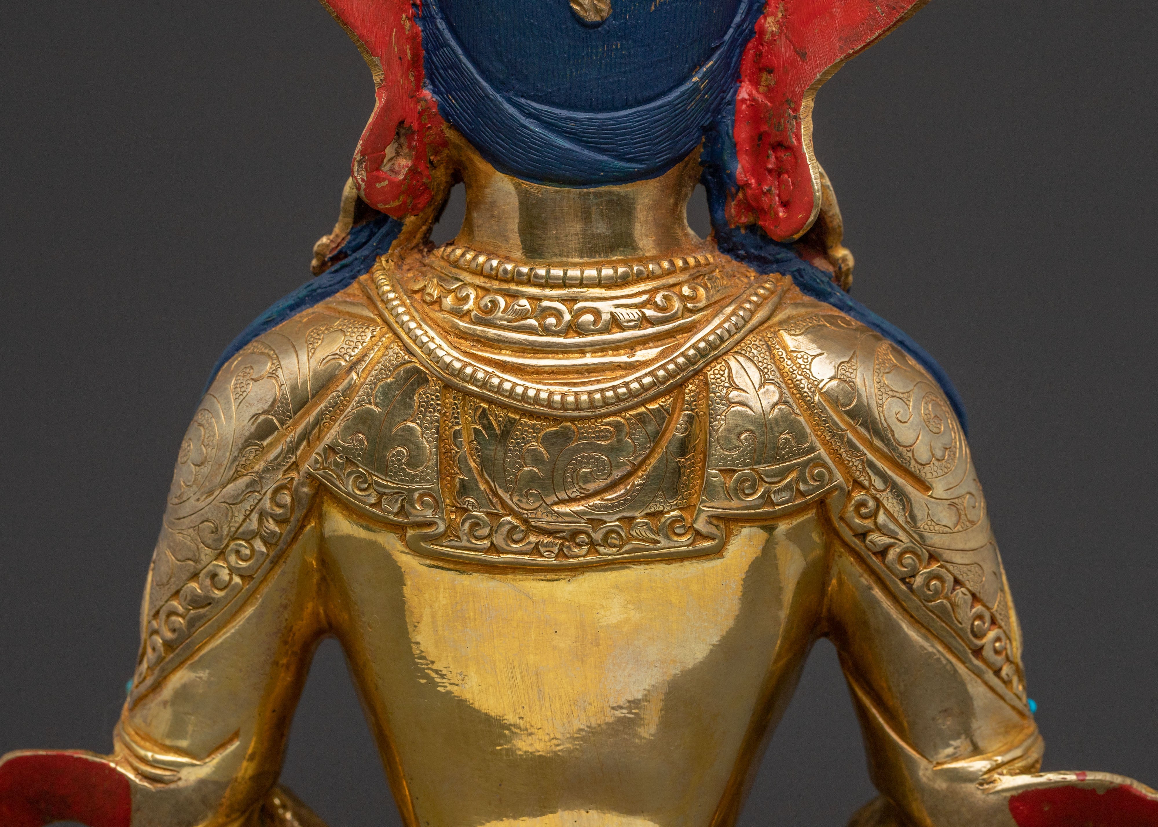 Amitayus Sacred Statue for Rituals | Longevity Buddha