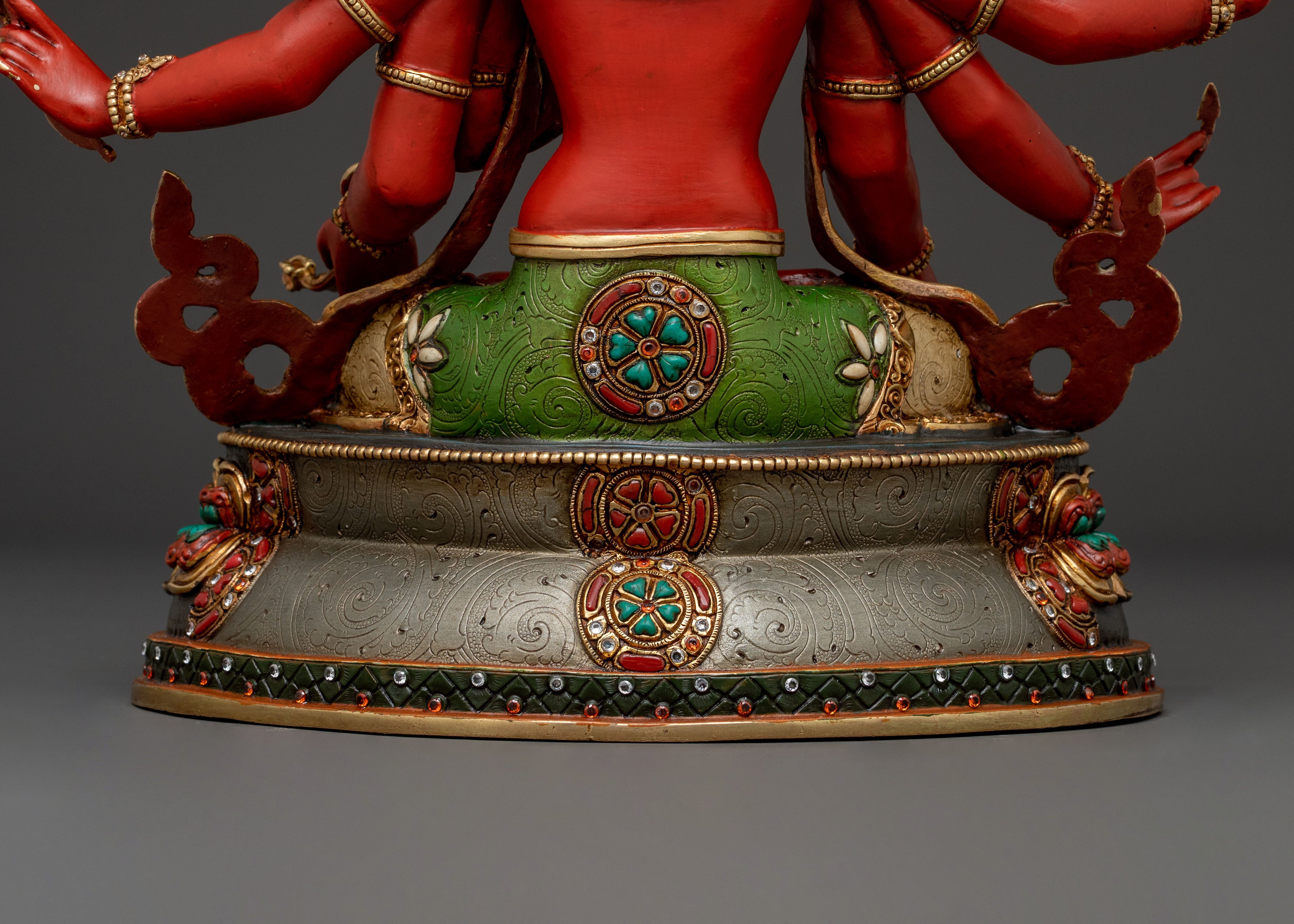 Unique Depiction of Maha Manjushri | Wisdom Bodhisattva