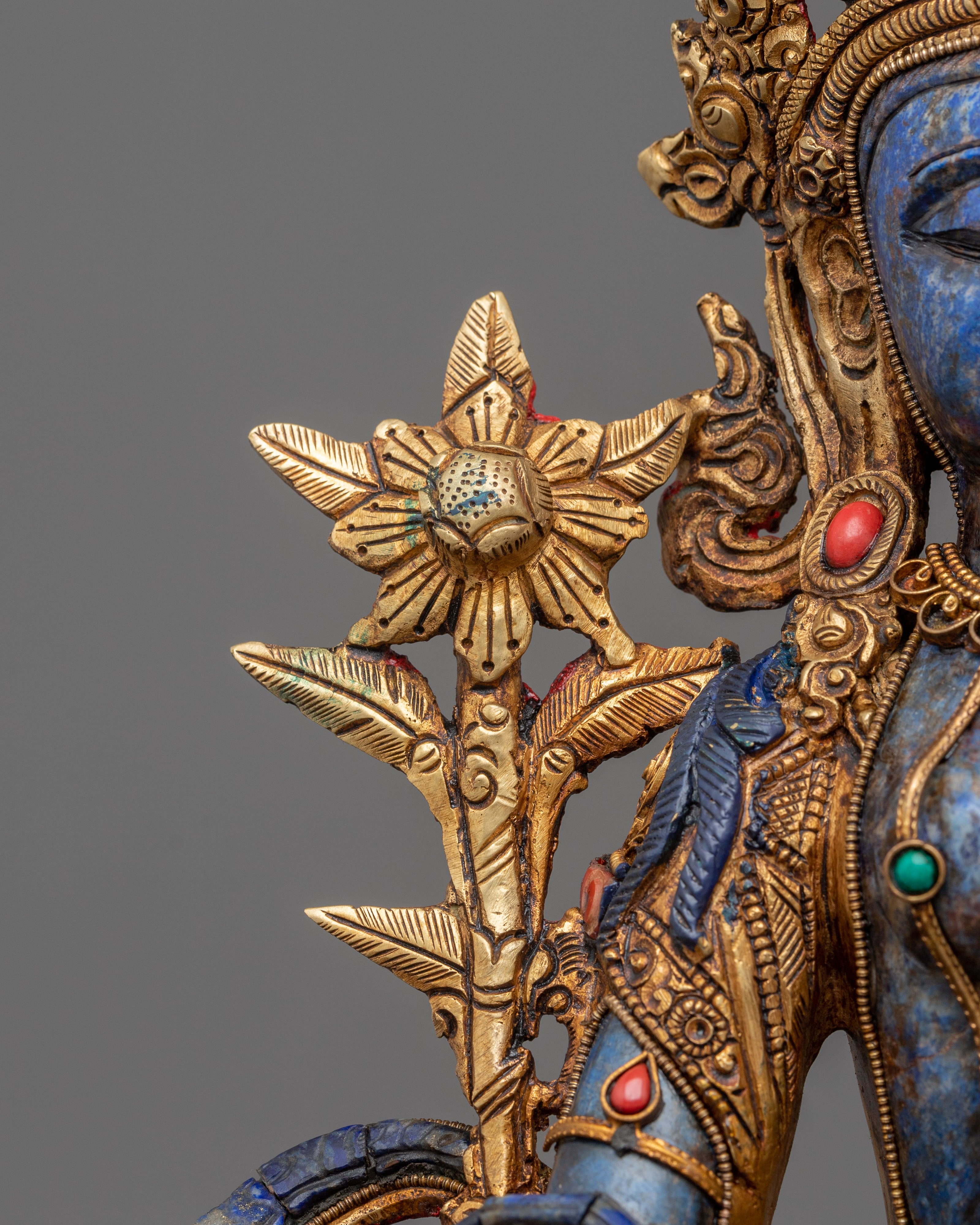 Green Tara Liberating Statue | Handcrafted Serenity