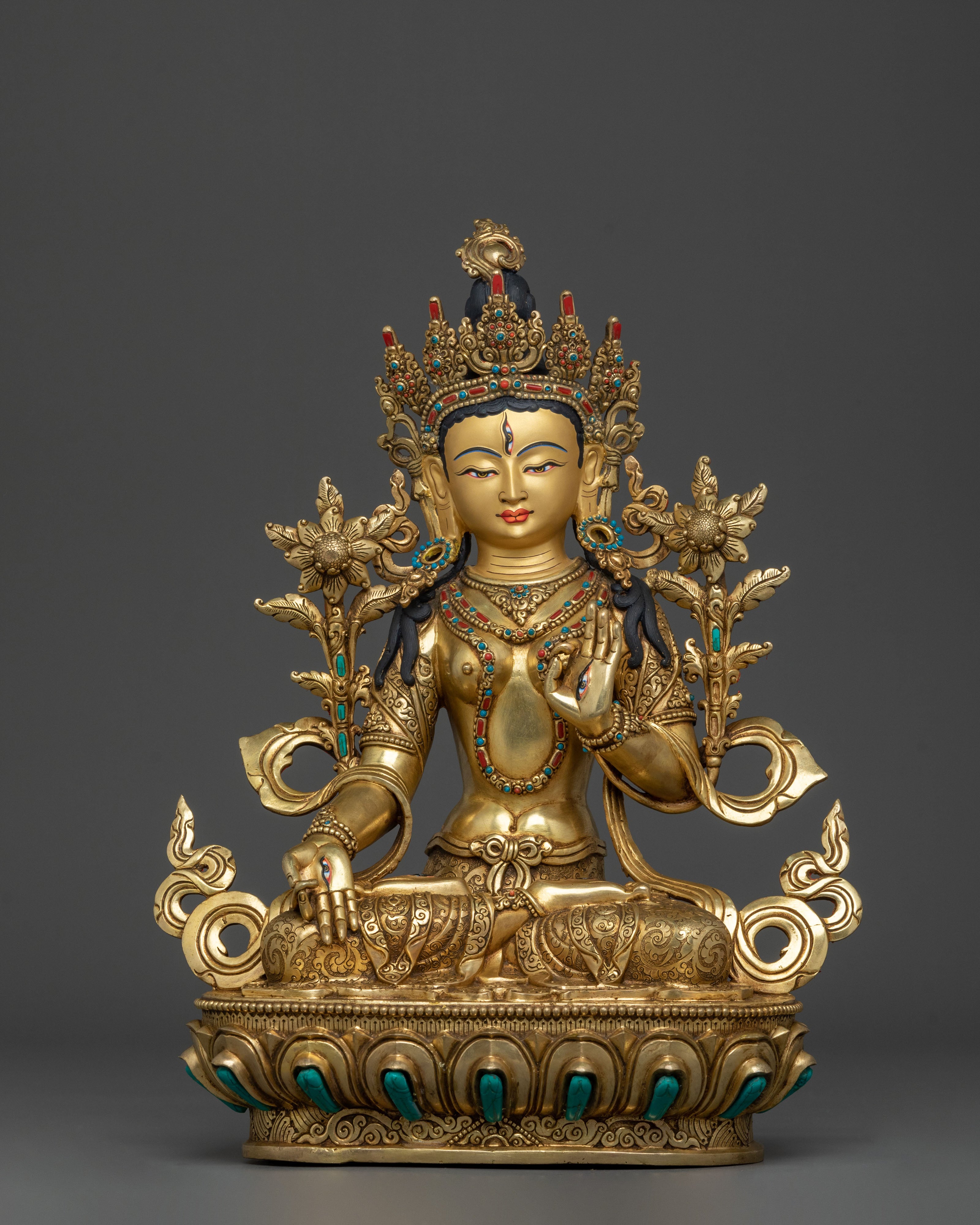 White Tara Statue