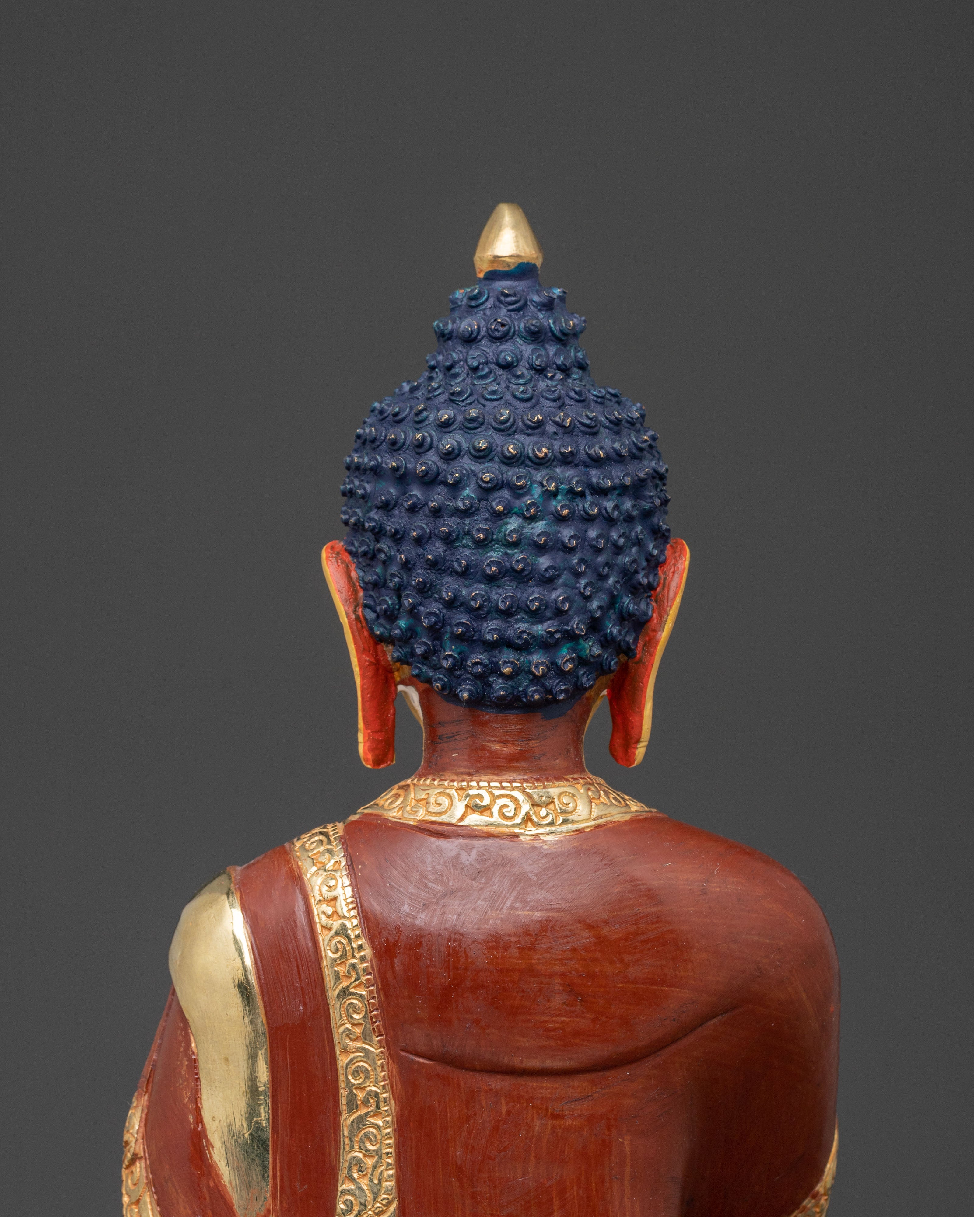 Gautama Buddha Golden Statue | Sacred Meditation & Altar Decor