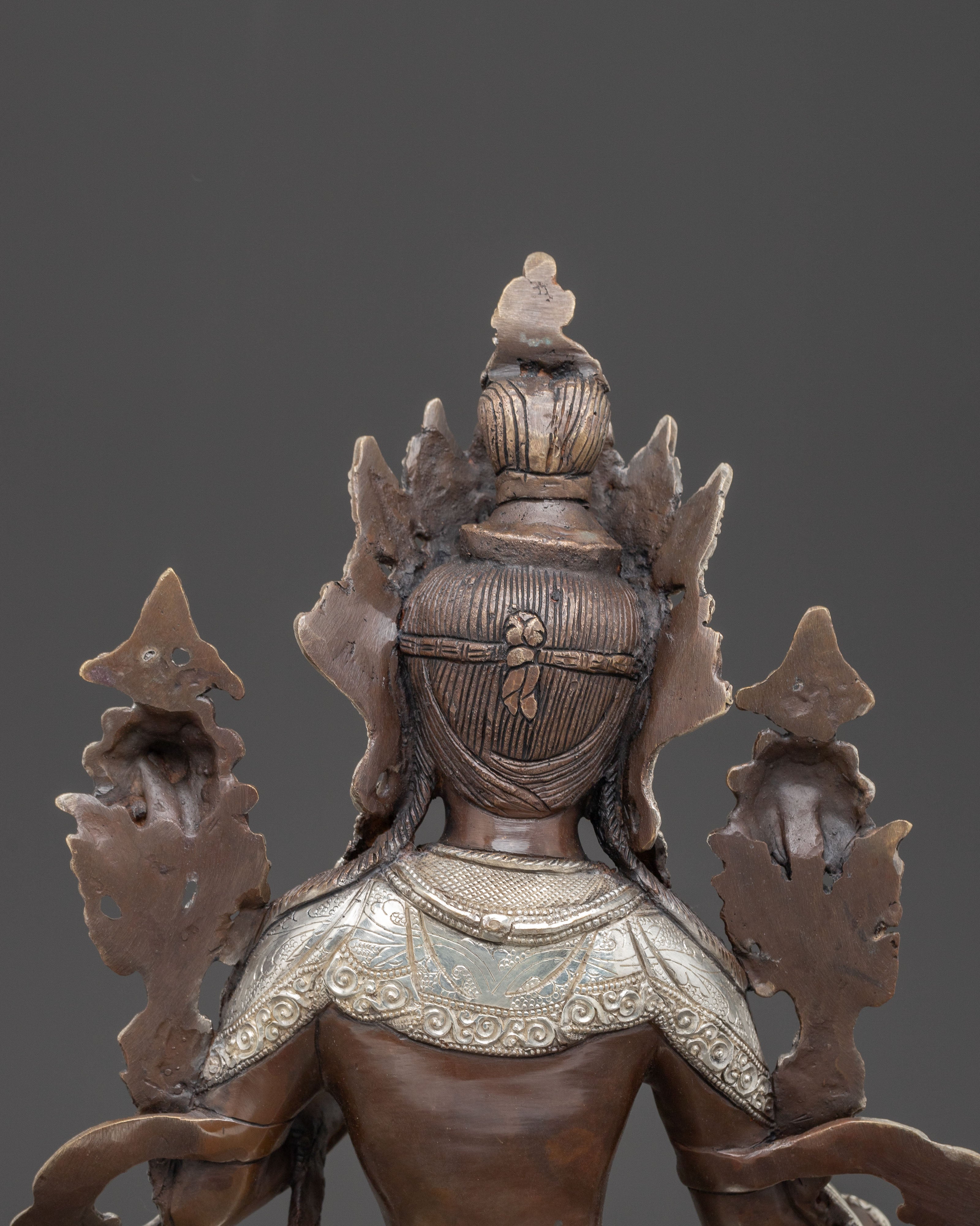 Green Tara Oxidized Copper Artwork | Mother of Liberation