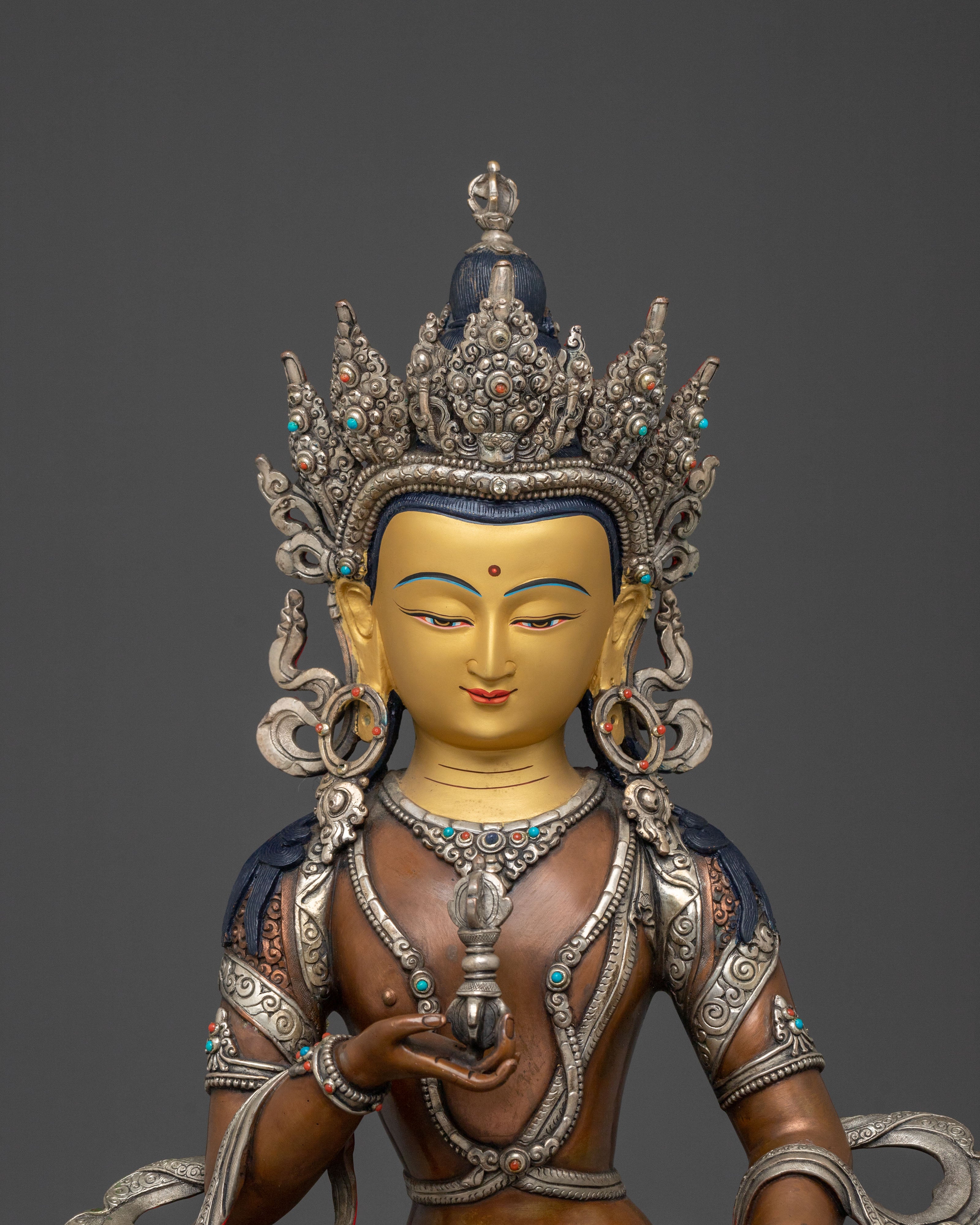 Vajrasattva Spiritual Statue | Meditation Altar Decor