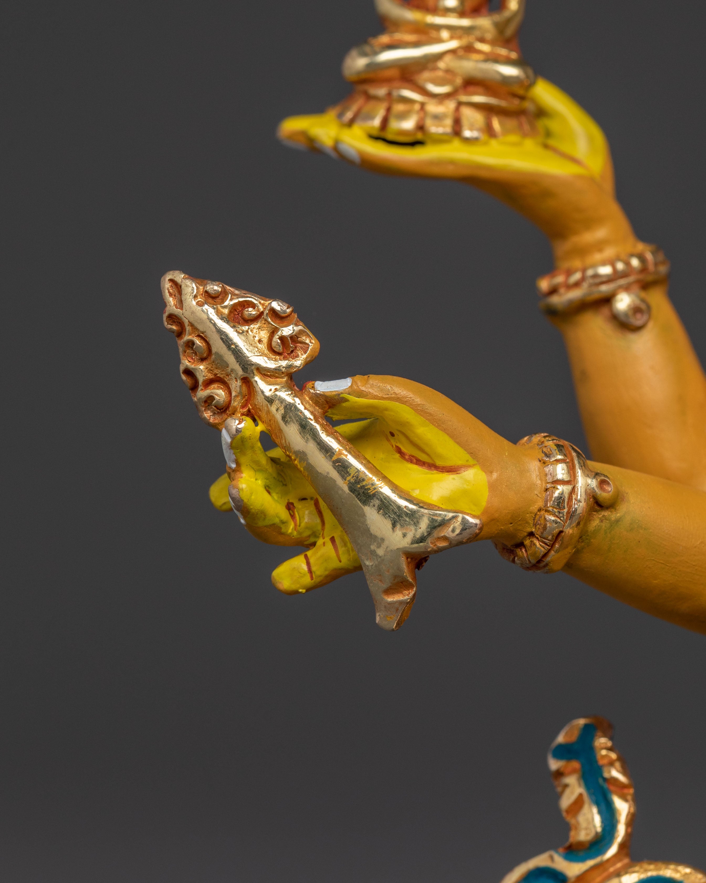 Golden Namgyalma Blessing Statue – Gilded Namgyalma Sculpture