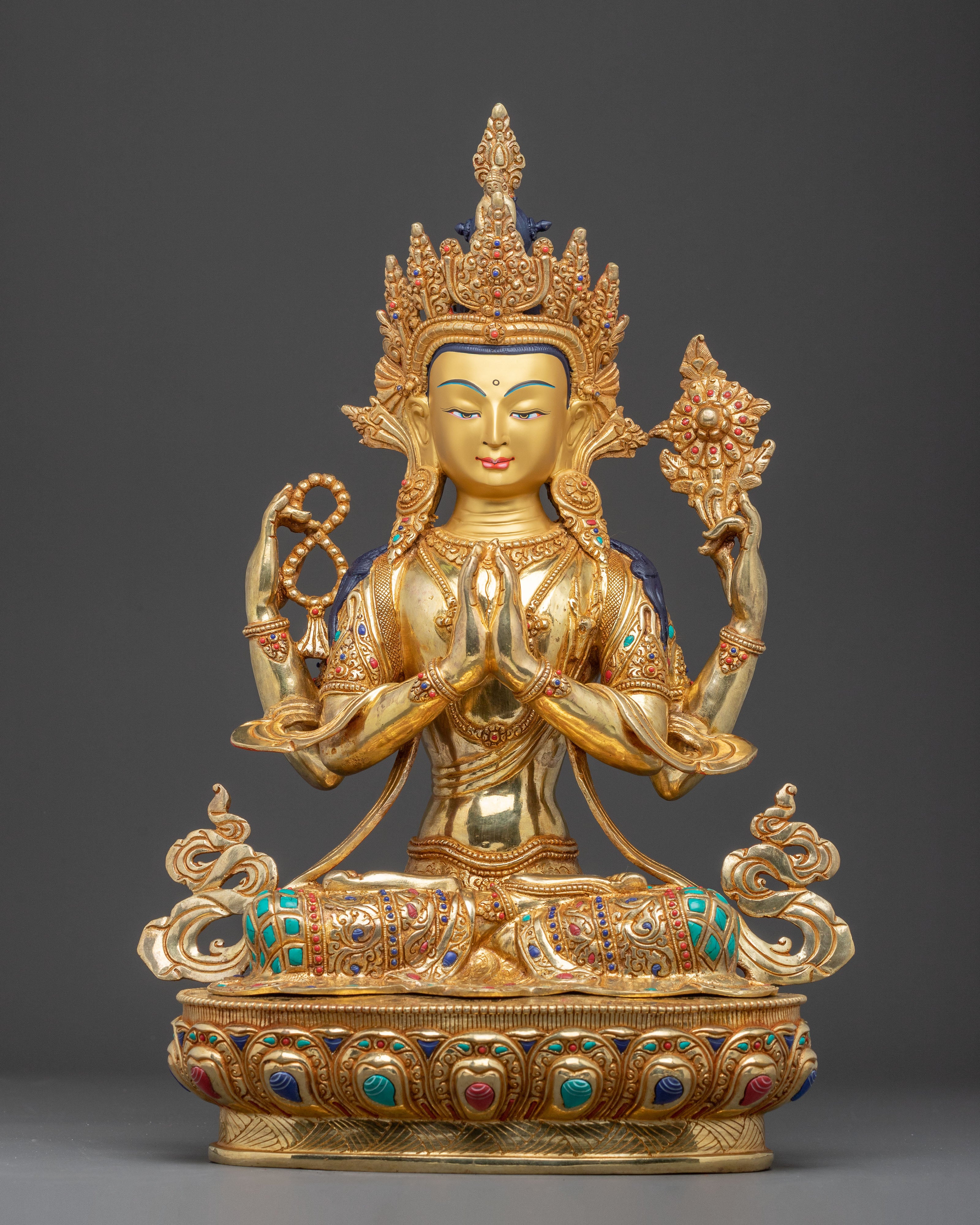 Chenrezig Statue: Blessings of Compassion and Peace