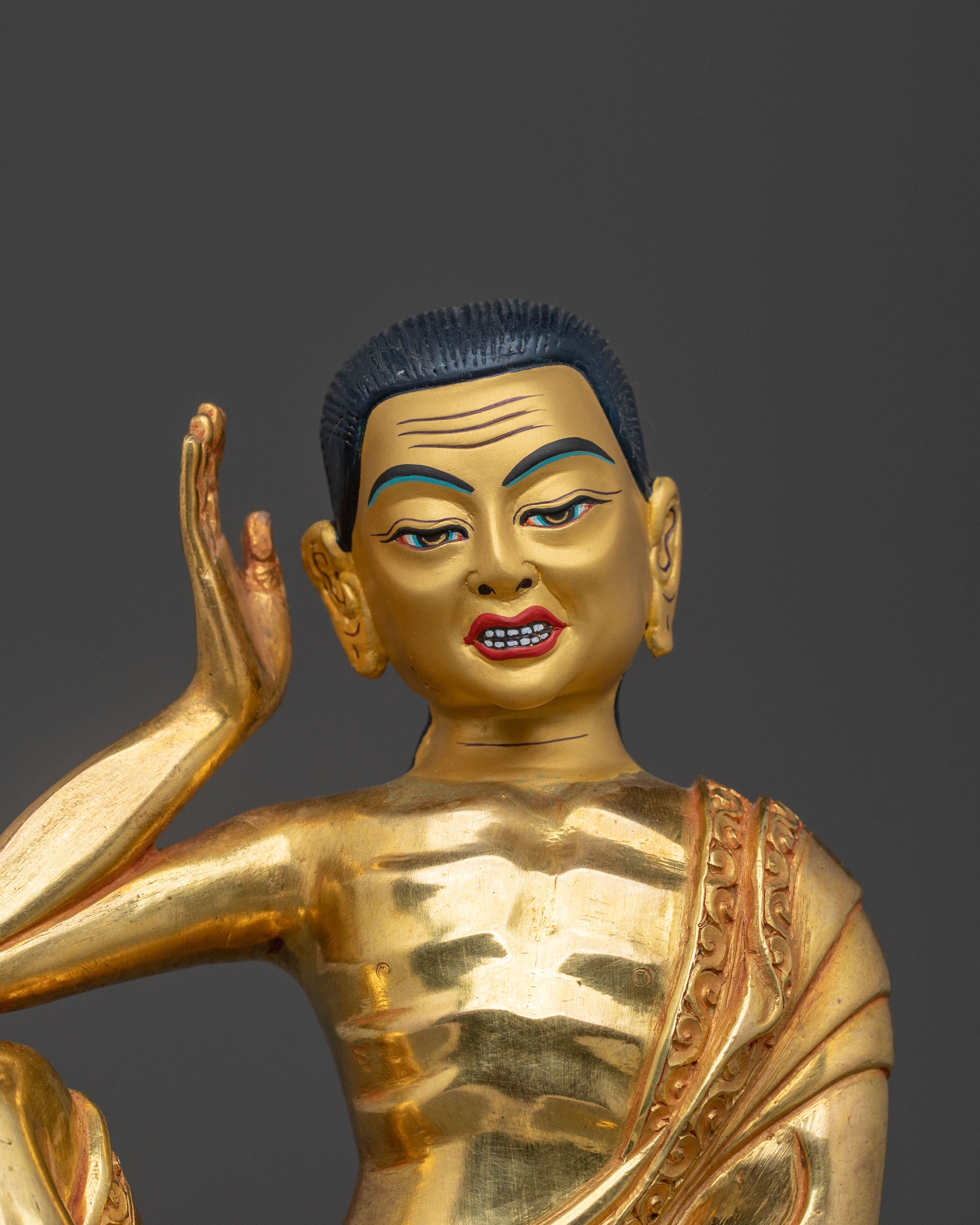 Buddhist Master Statue Set | Tibetan Sacred Figurines