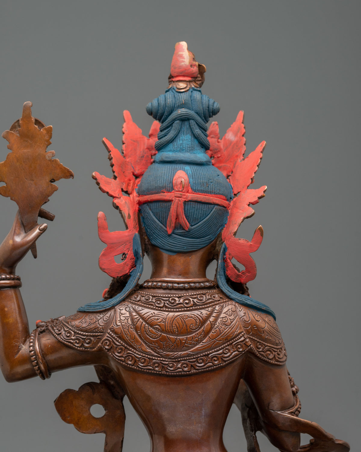 Sherab Chamma Figurine | Oxidized Copper Sculpture