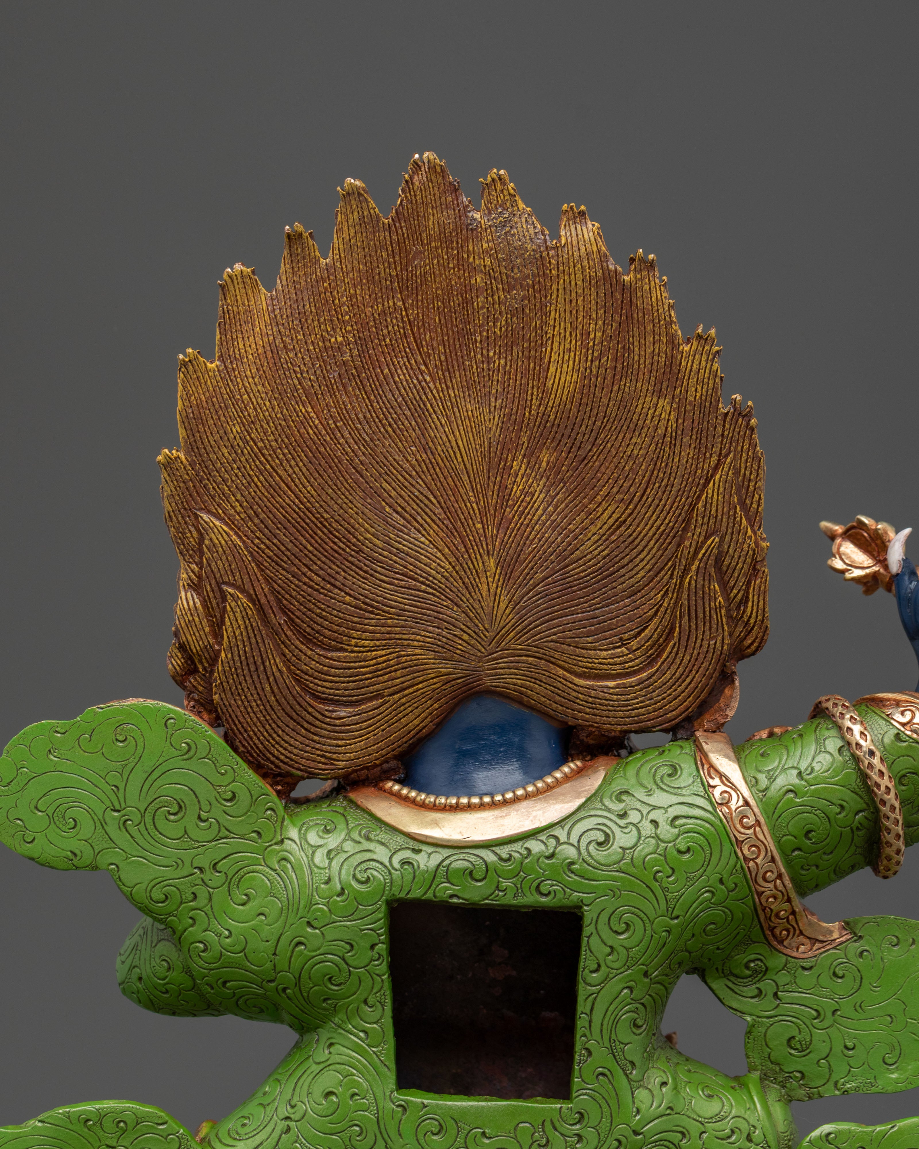 Mahakala Bernakchen Statue: Guardian Deity