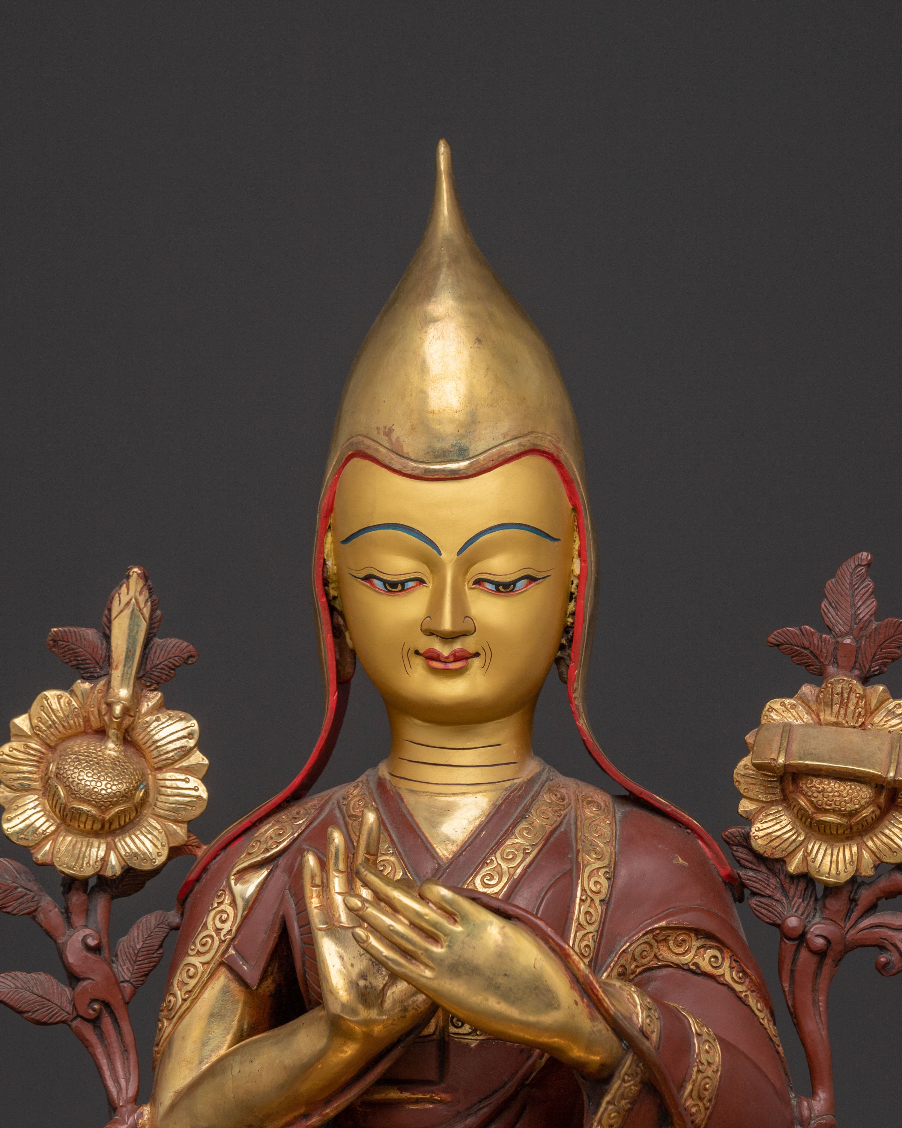 Tsongkhapa Great Master Statue | Teacher Figure