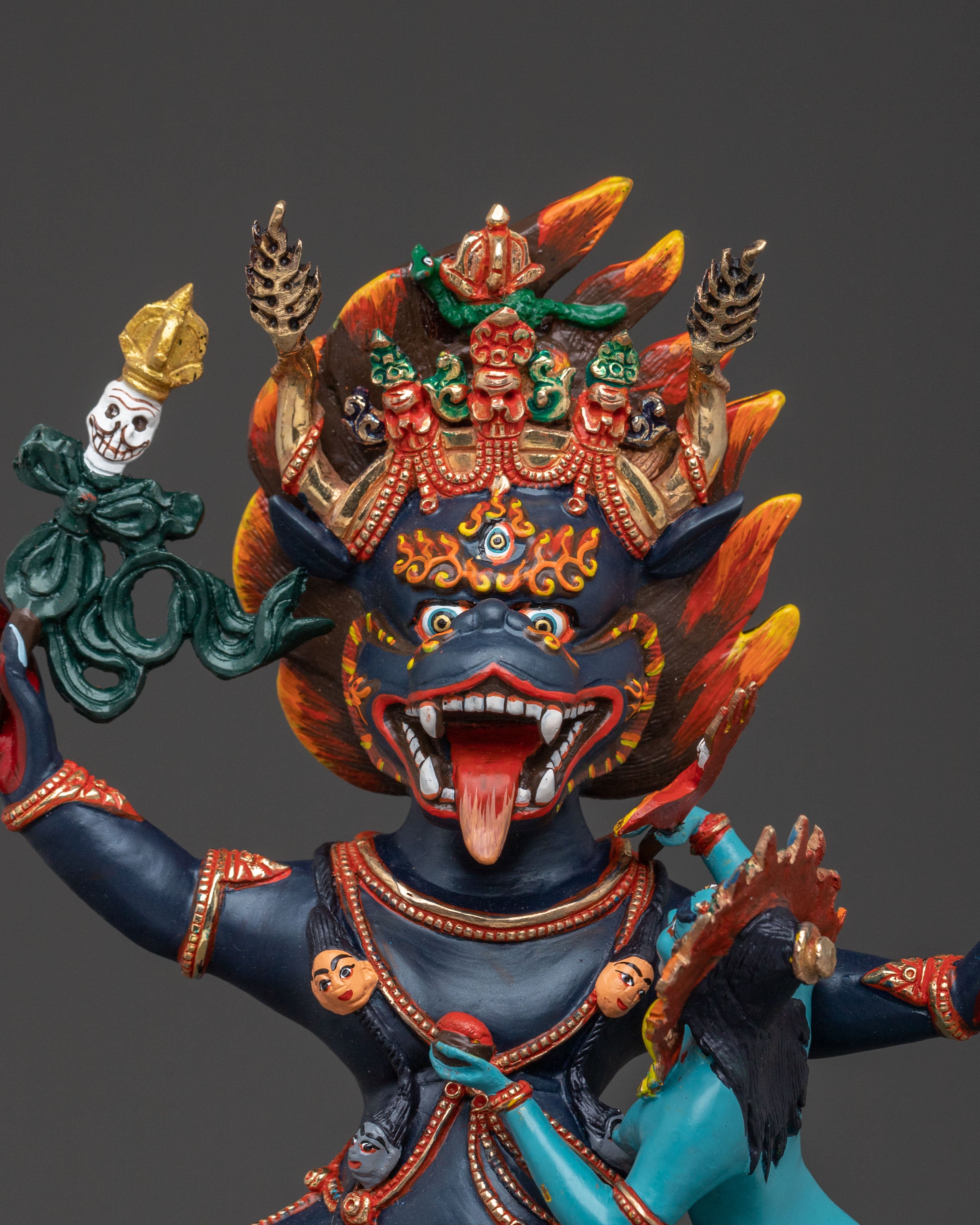 Yama Dharmaraja Sculpture | Guardian of Dharma