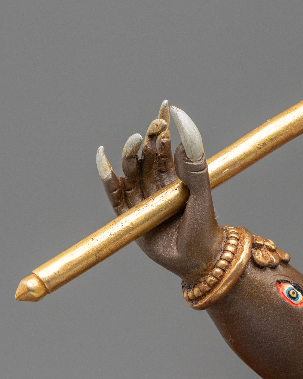 Rahula Copper Sculpture | Handcrafted Devotional Art