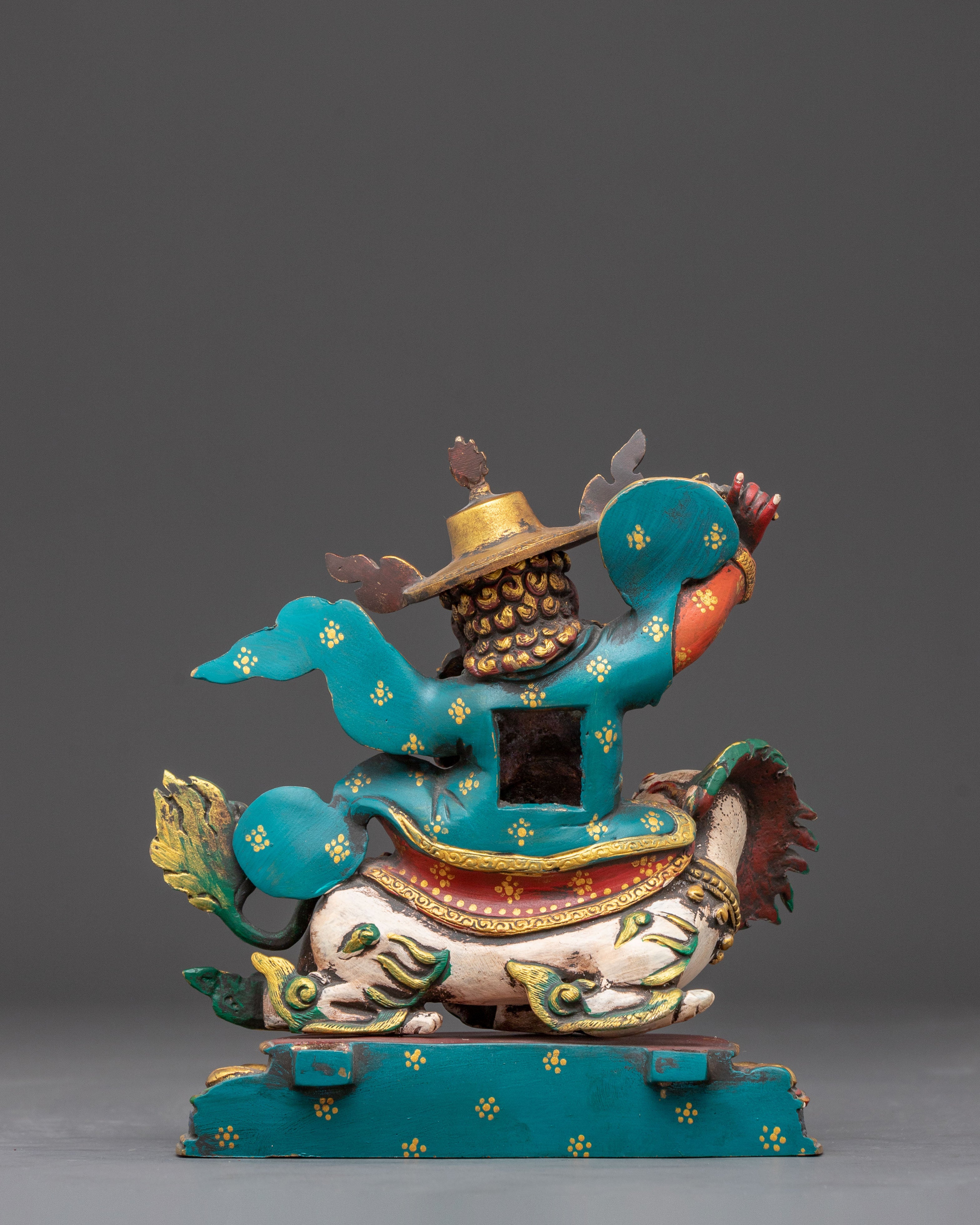 Dojre Legpa Handcrafted Statue | Tibetan Wrathful Deity of Protection