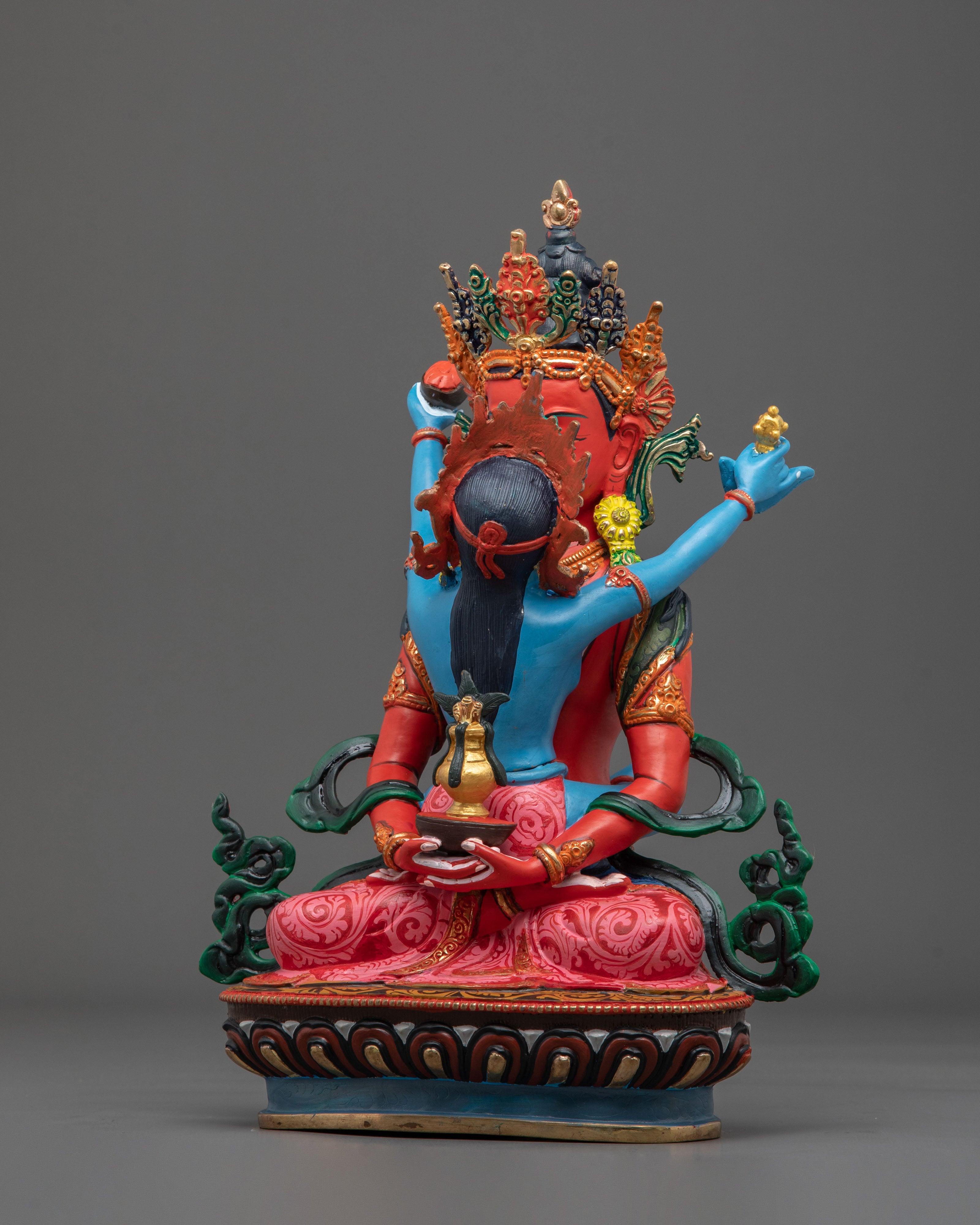 Amitayus Statue with Consort | Buddha of Infinite Life