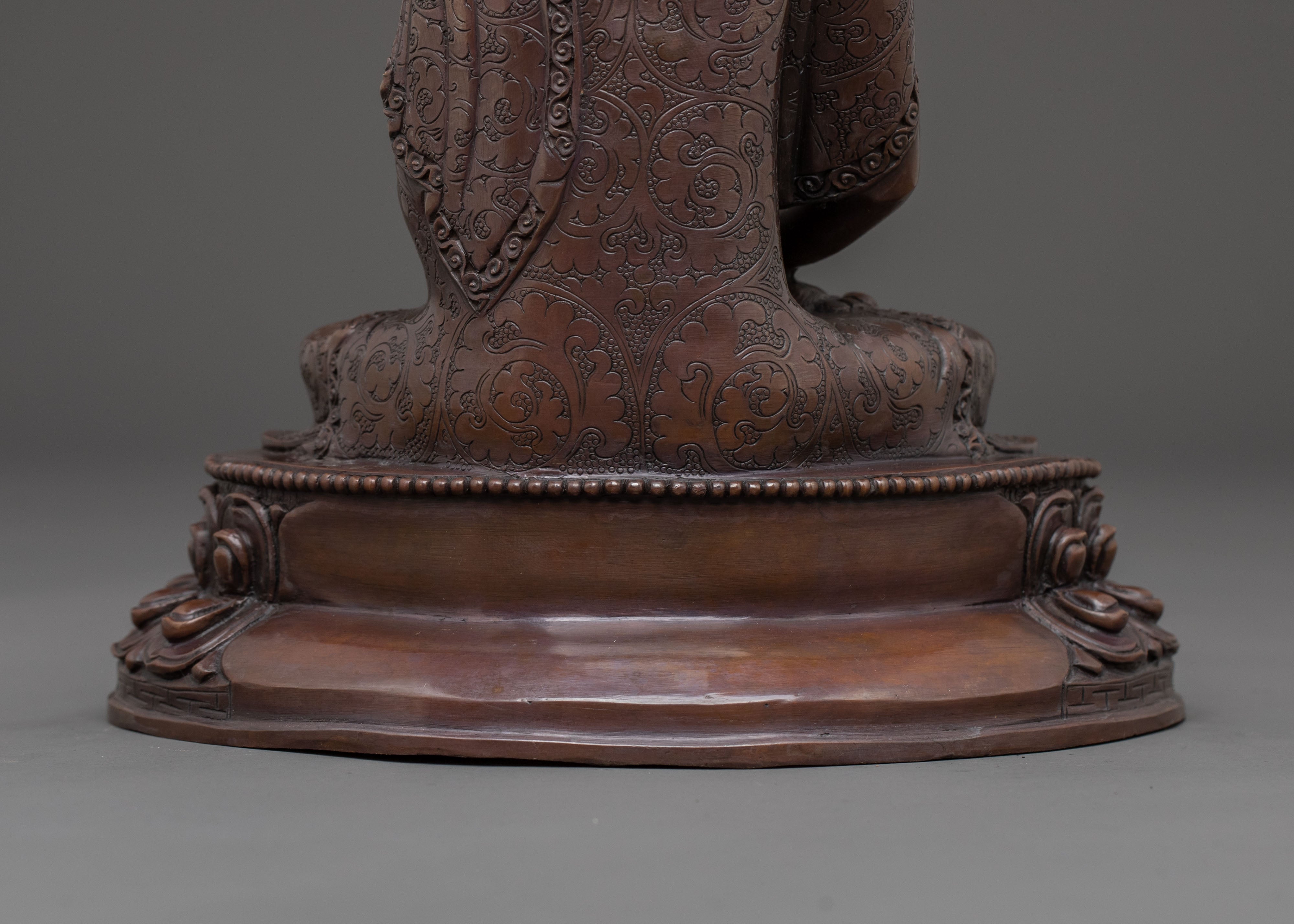 Amitabha Buddha Statue | Oxidized Copper Serenity