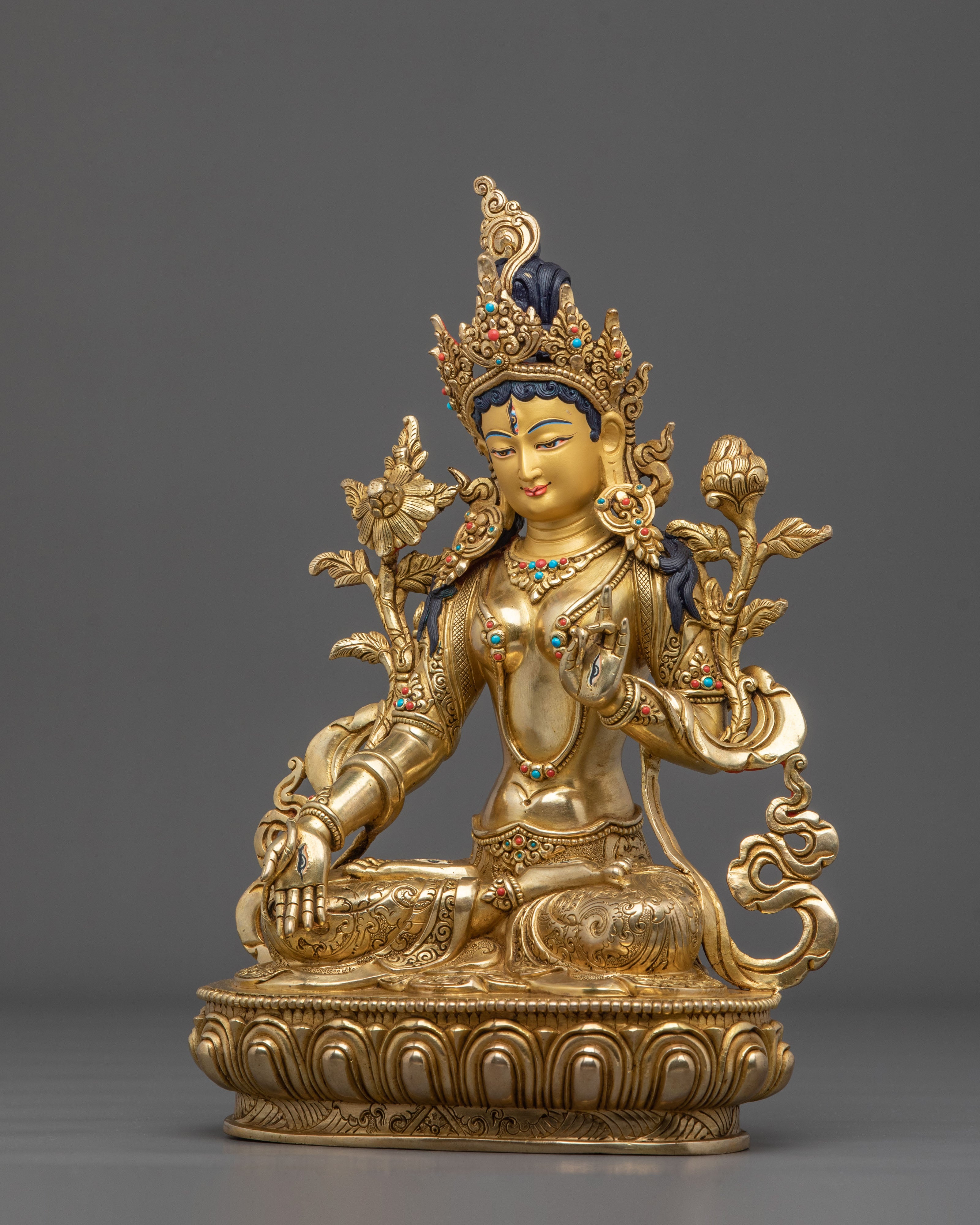 White Tara Statue: Embodiment of Healing and Compassion