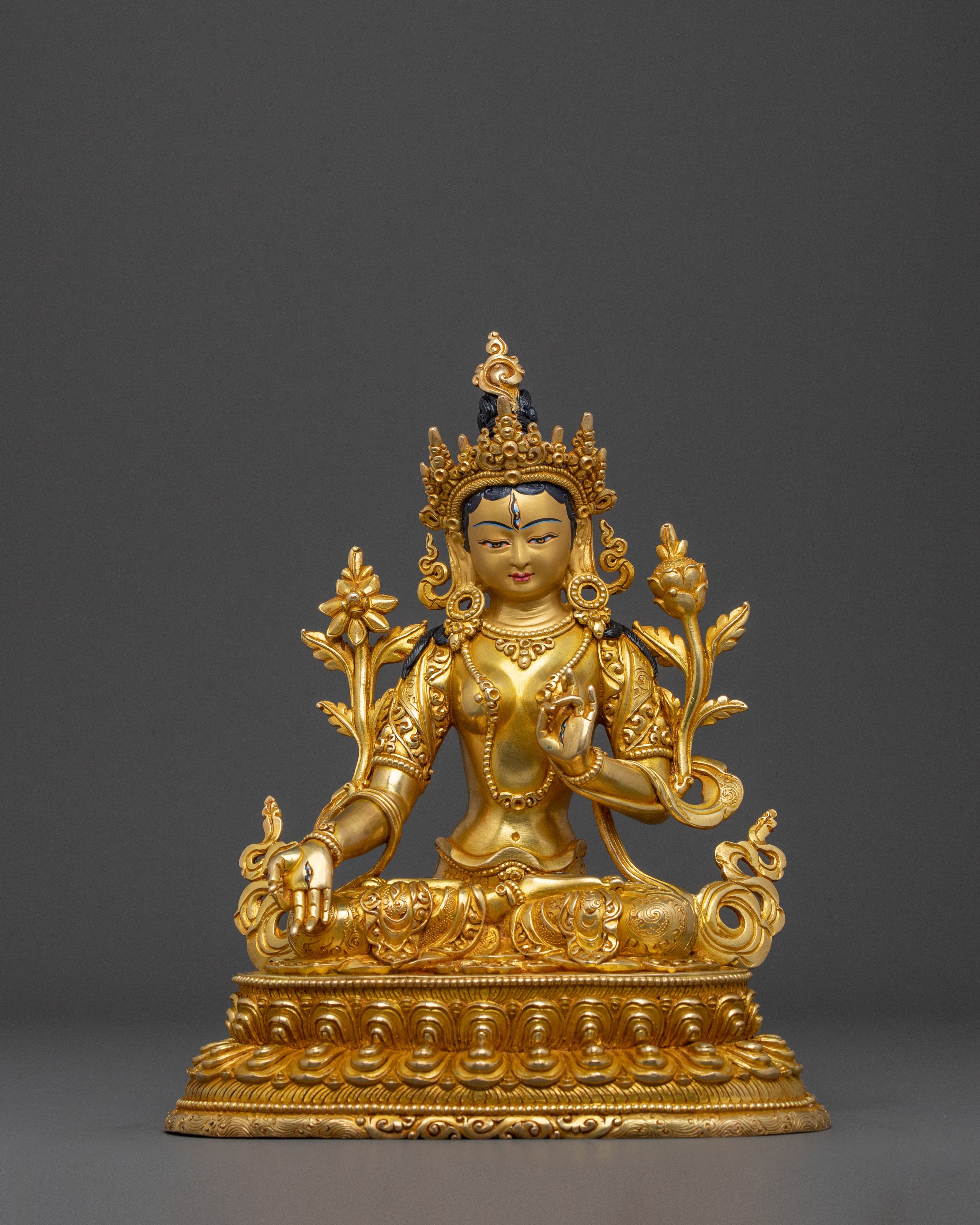 Sacred White Tara Blessing Statue | Symbol of Healing