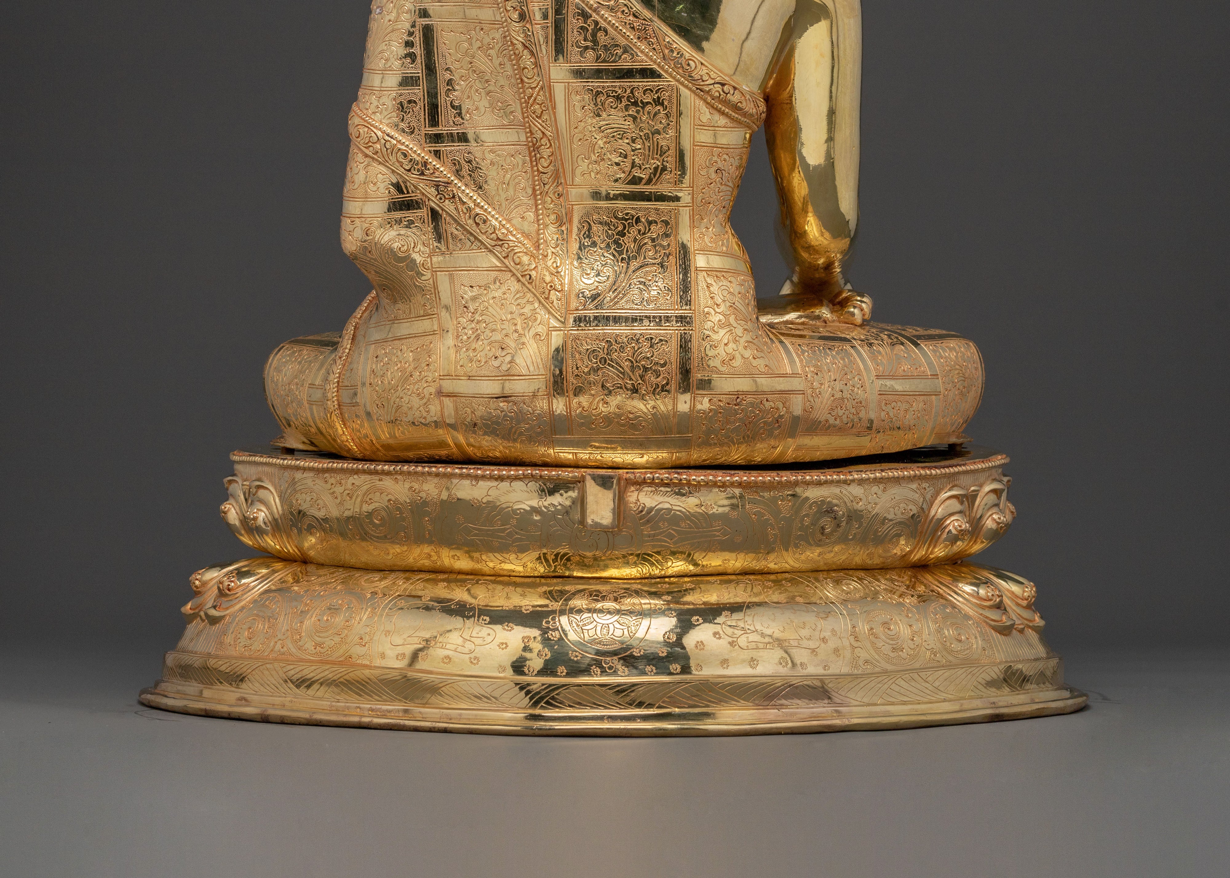 Shakyamuni Buddha Meditation Statue | Enlightenment Figure