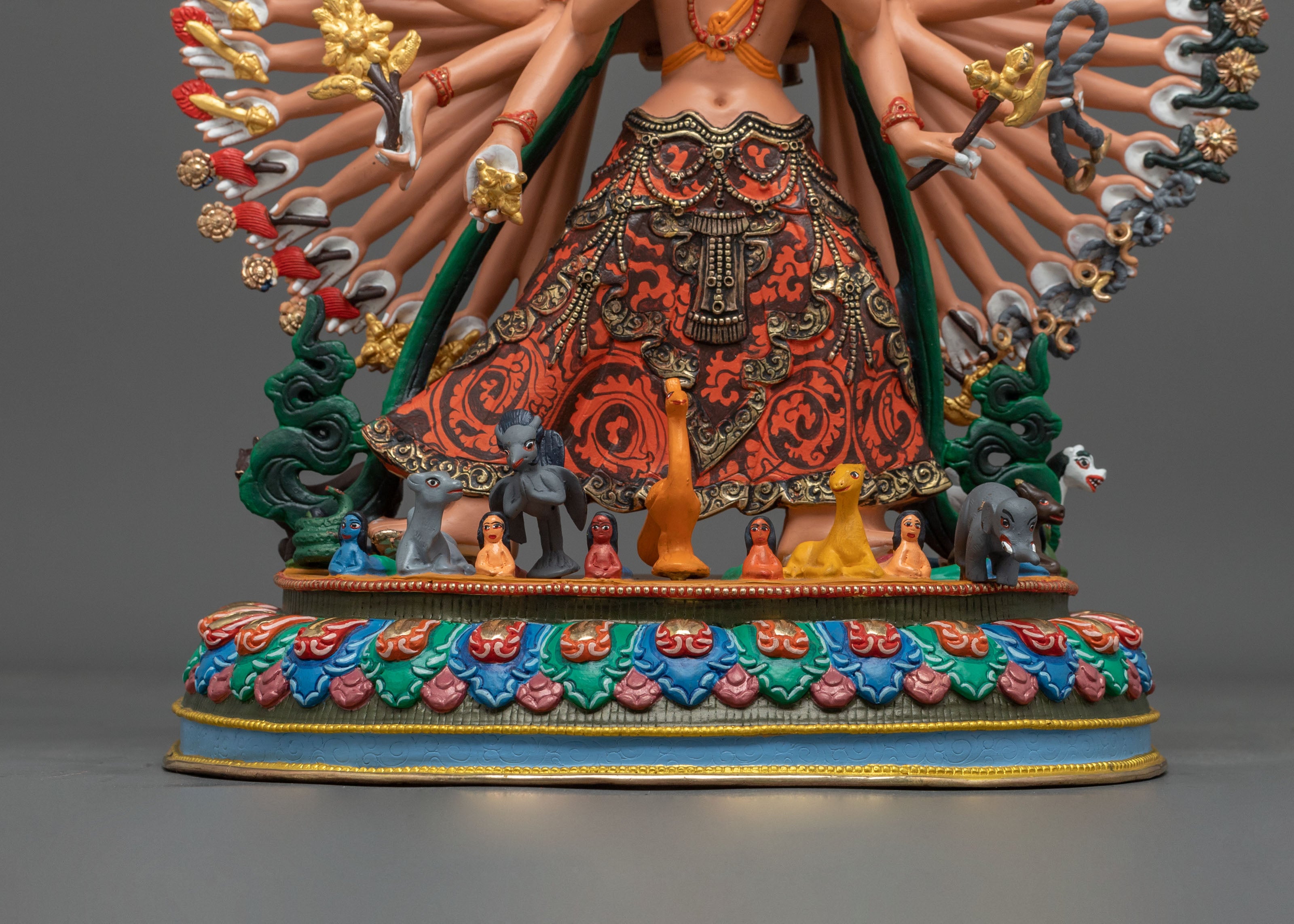 1000 Armed Dukar Statue | Tibetan Buddhist Protector