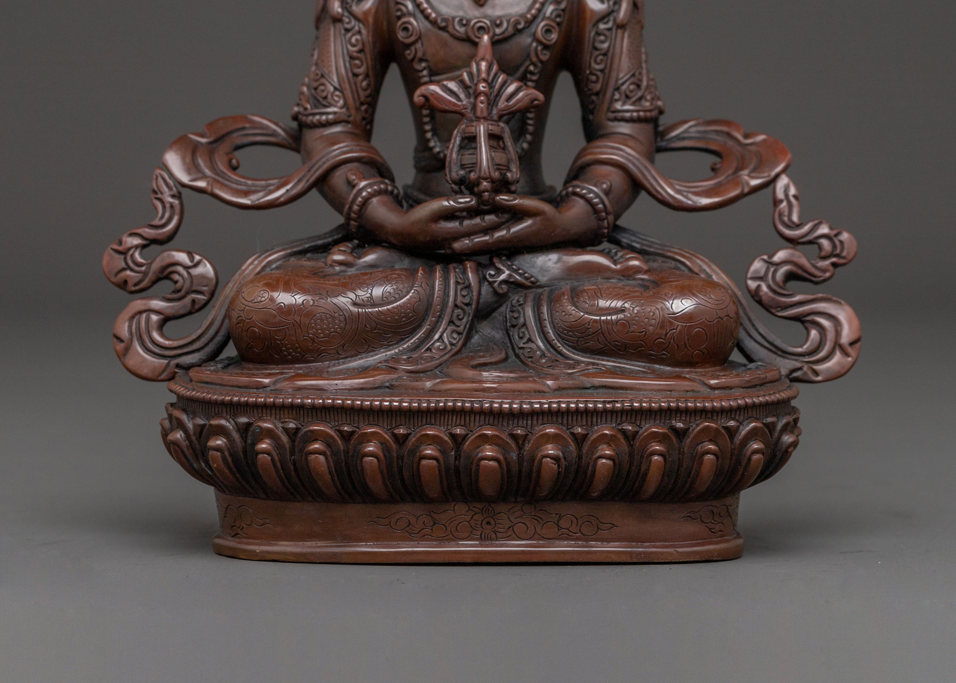 Infinite Life Amitayus Buddha Statue | Longevity Deity
