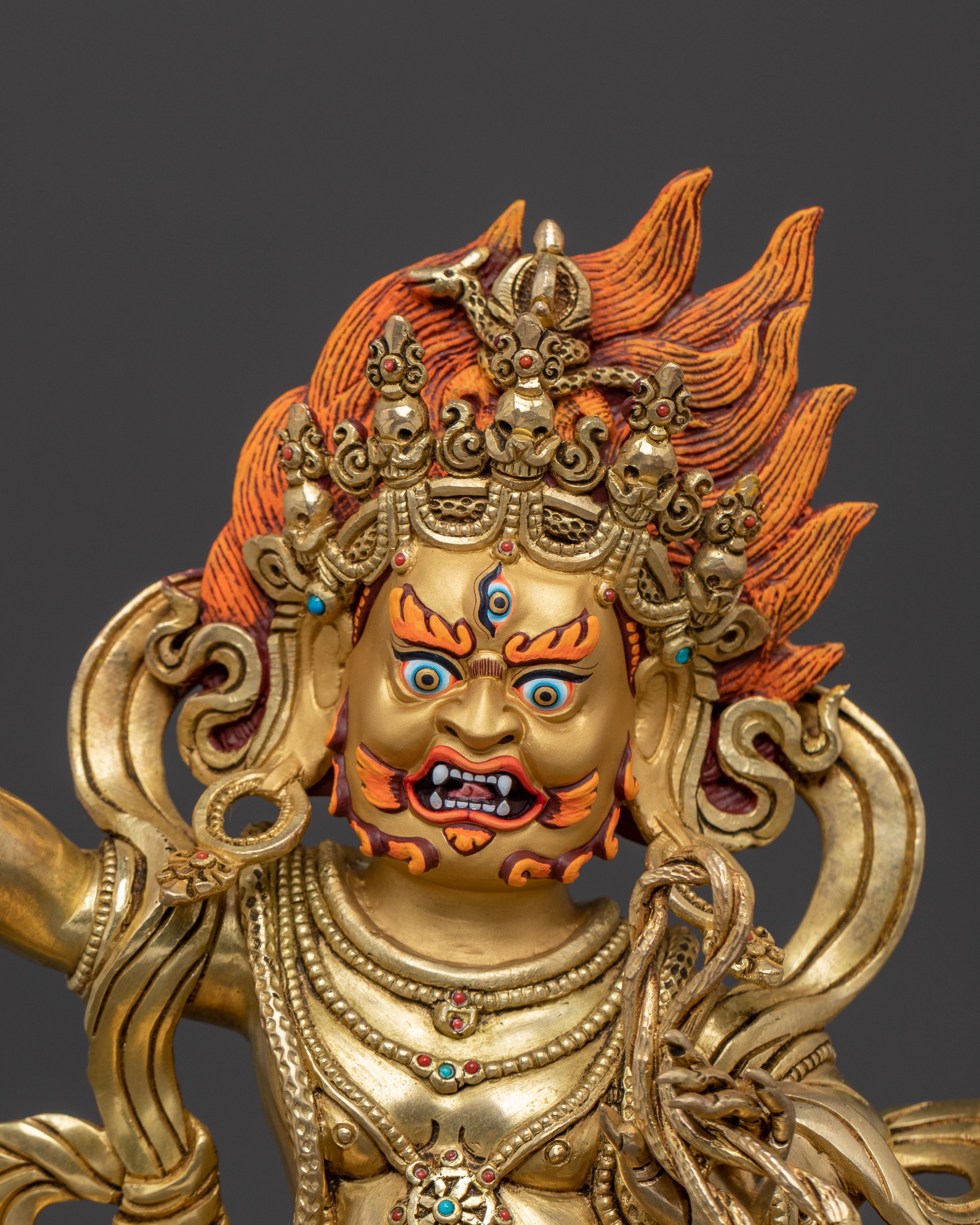 Vajrapani Statue Thunderbolt Bearer Guardian