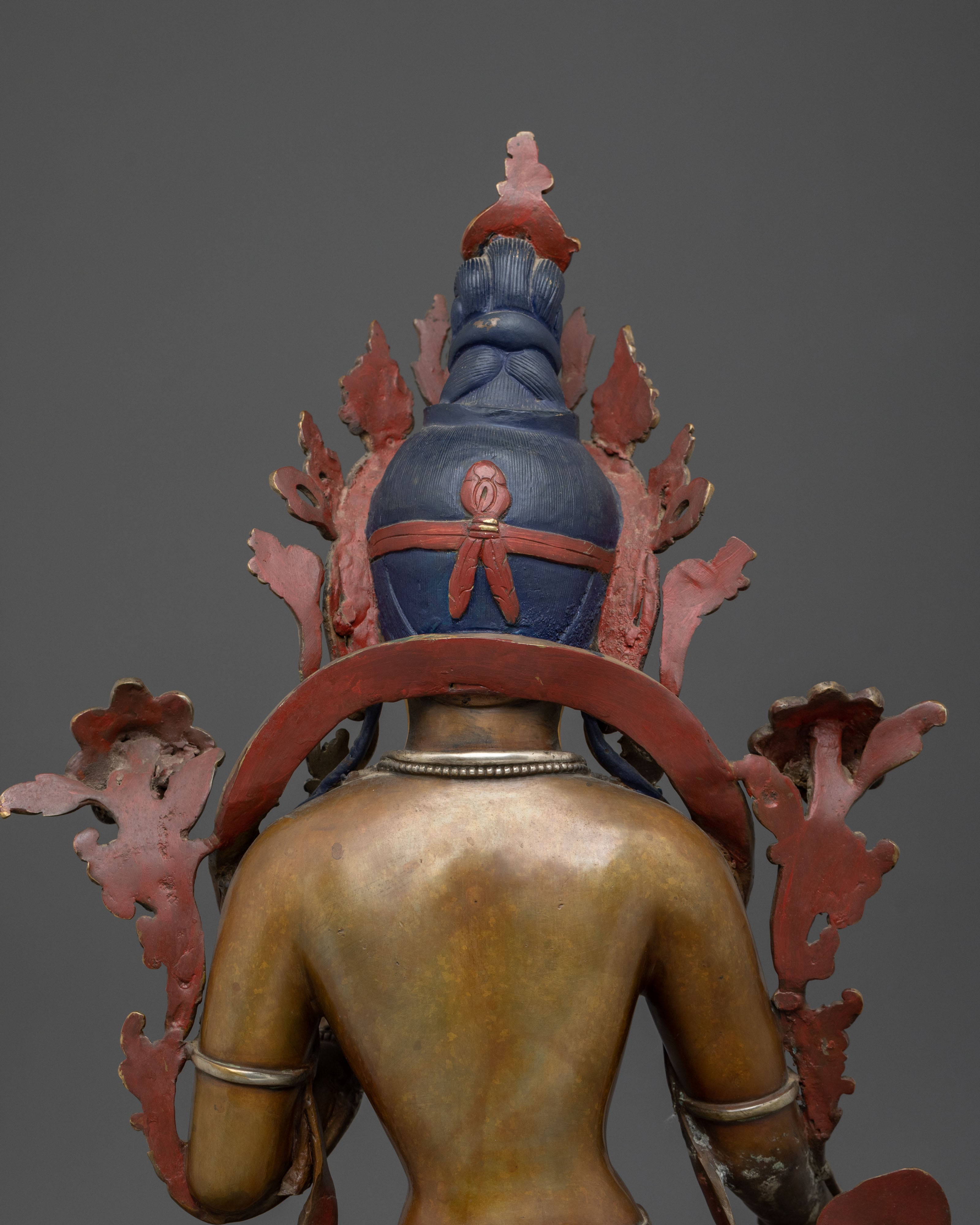 White Tara Statue | Tibetan Buddhist Serenity