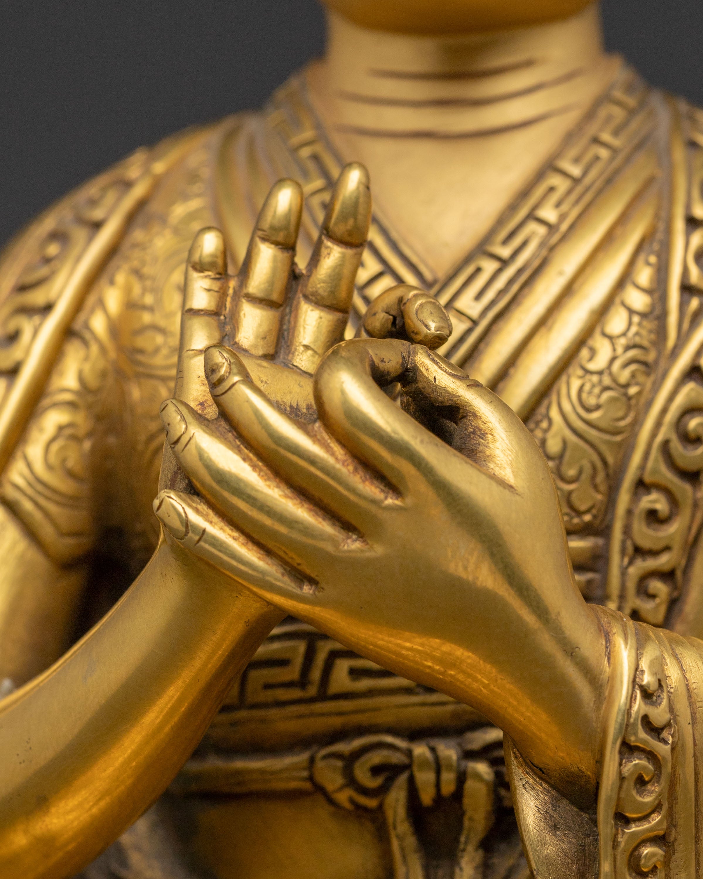 1st Karmapa Divine Statue: Knower of Three Times