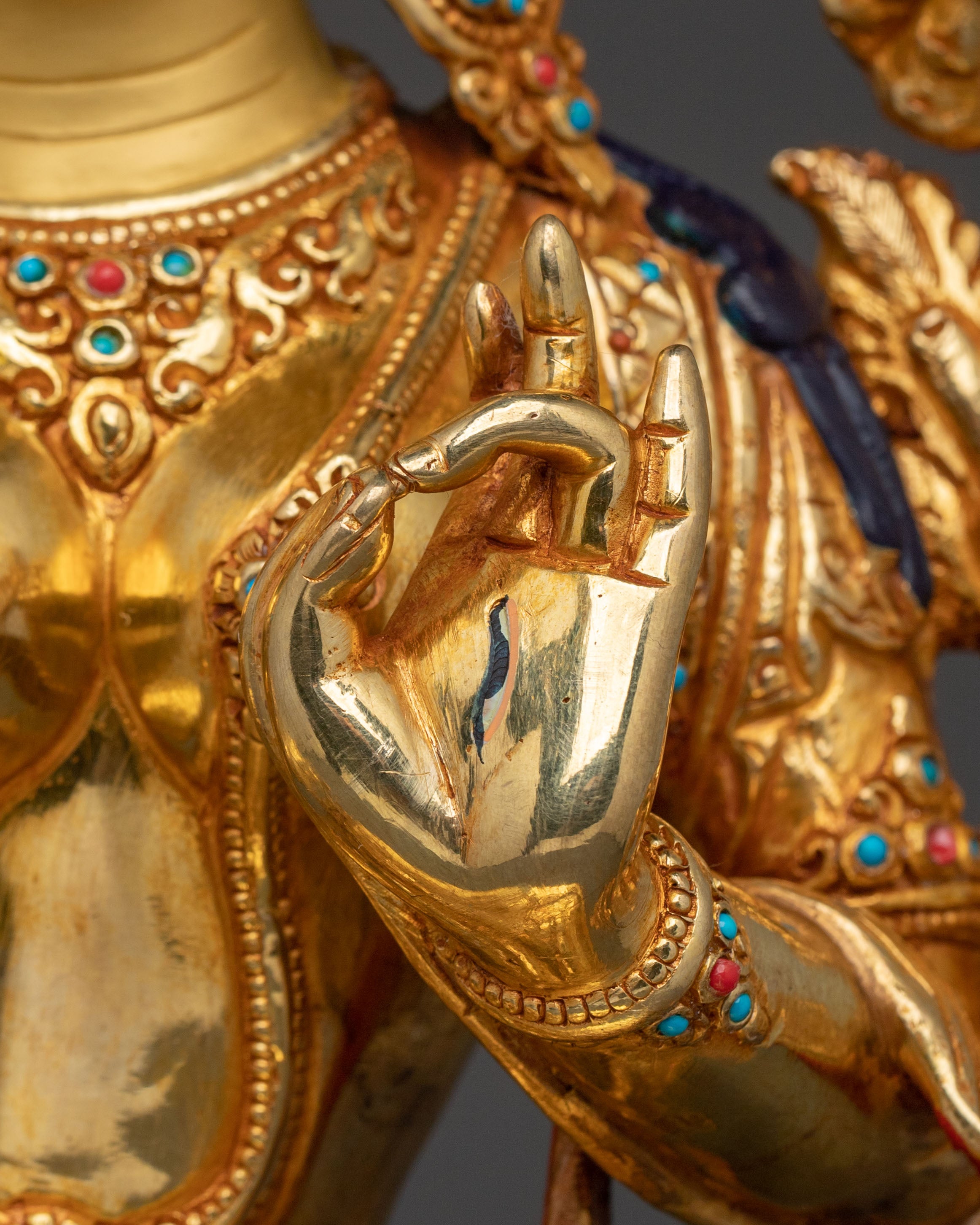 White Tara Sacred Statue | Buddhist Goddess