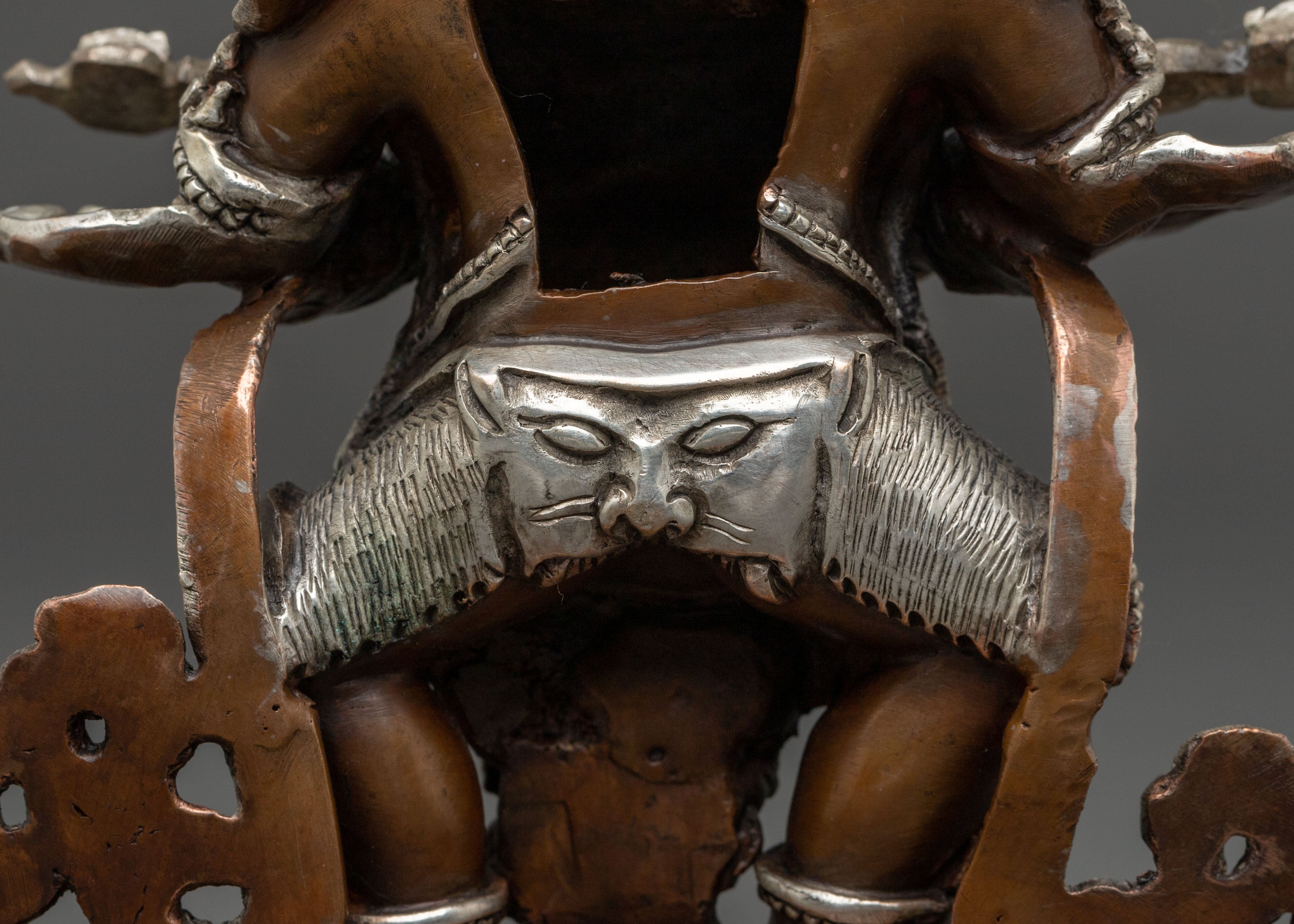Shakya Mahakala Statue of Protection | Fierce Tibetan Protector