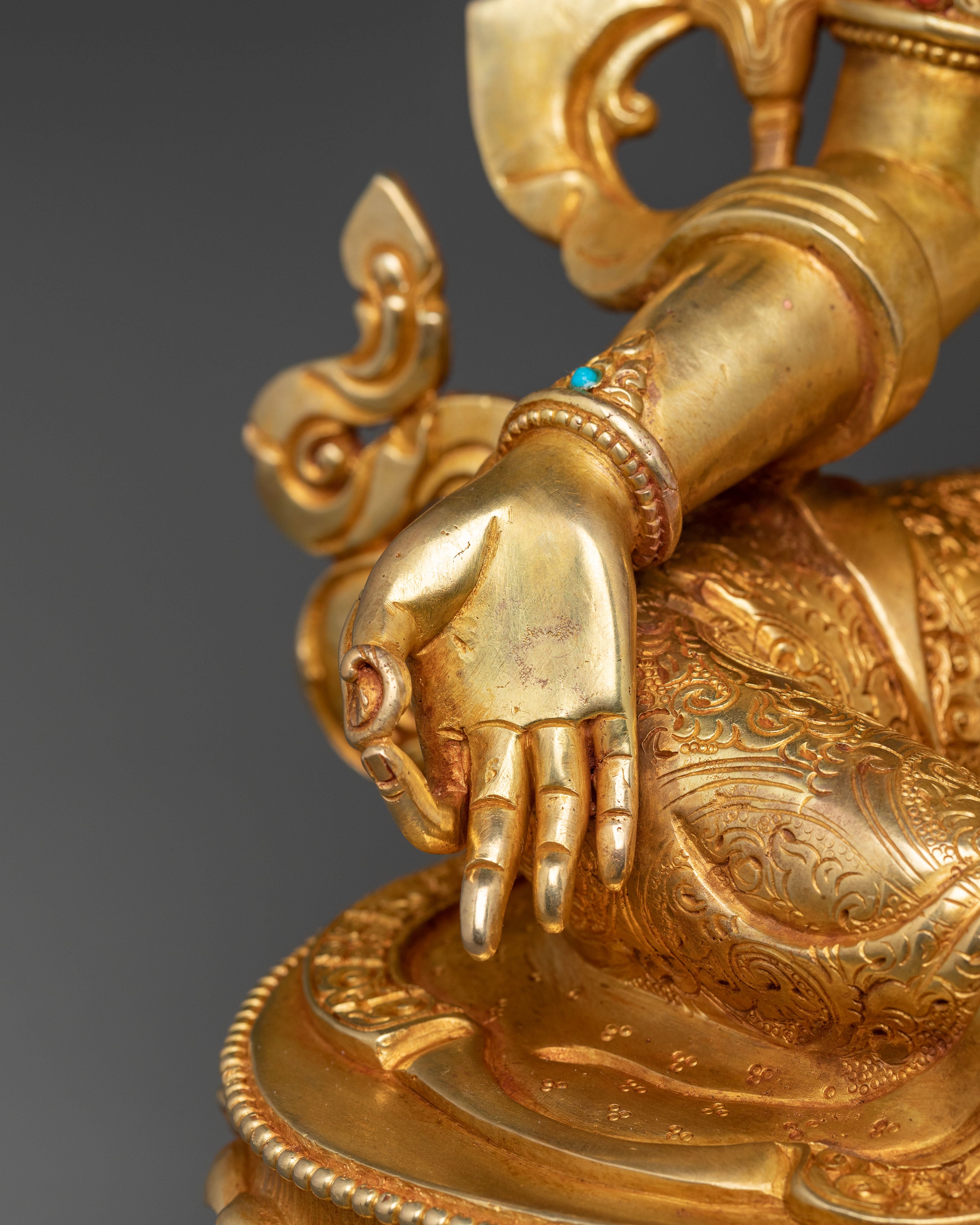 Green Tara Mother Figure: Buddhist Statue
