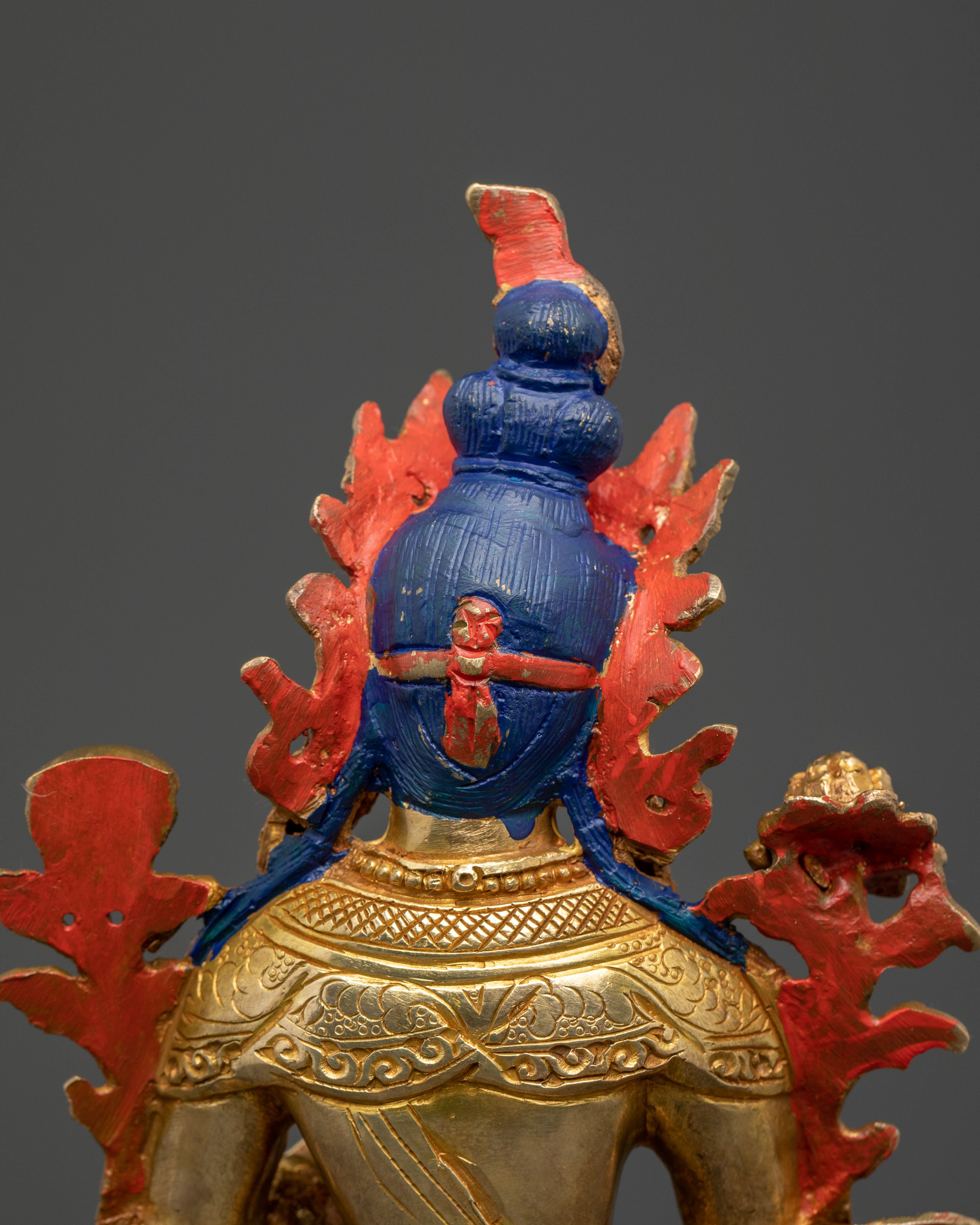 Handcrafted Green Tara Spiritual Sculpture