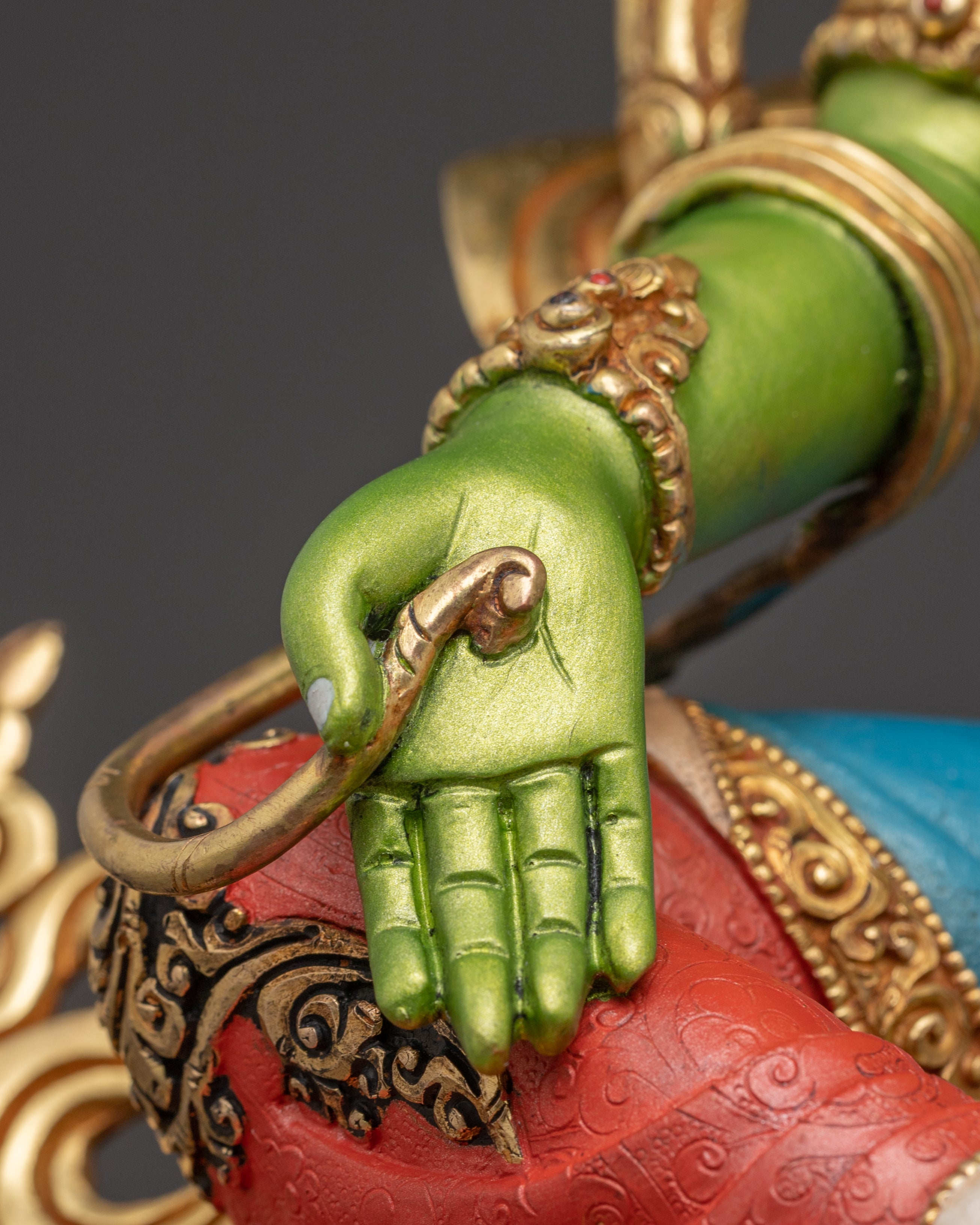 Sacred Statue of Mother Green Tara | Compassionate Protector