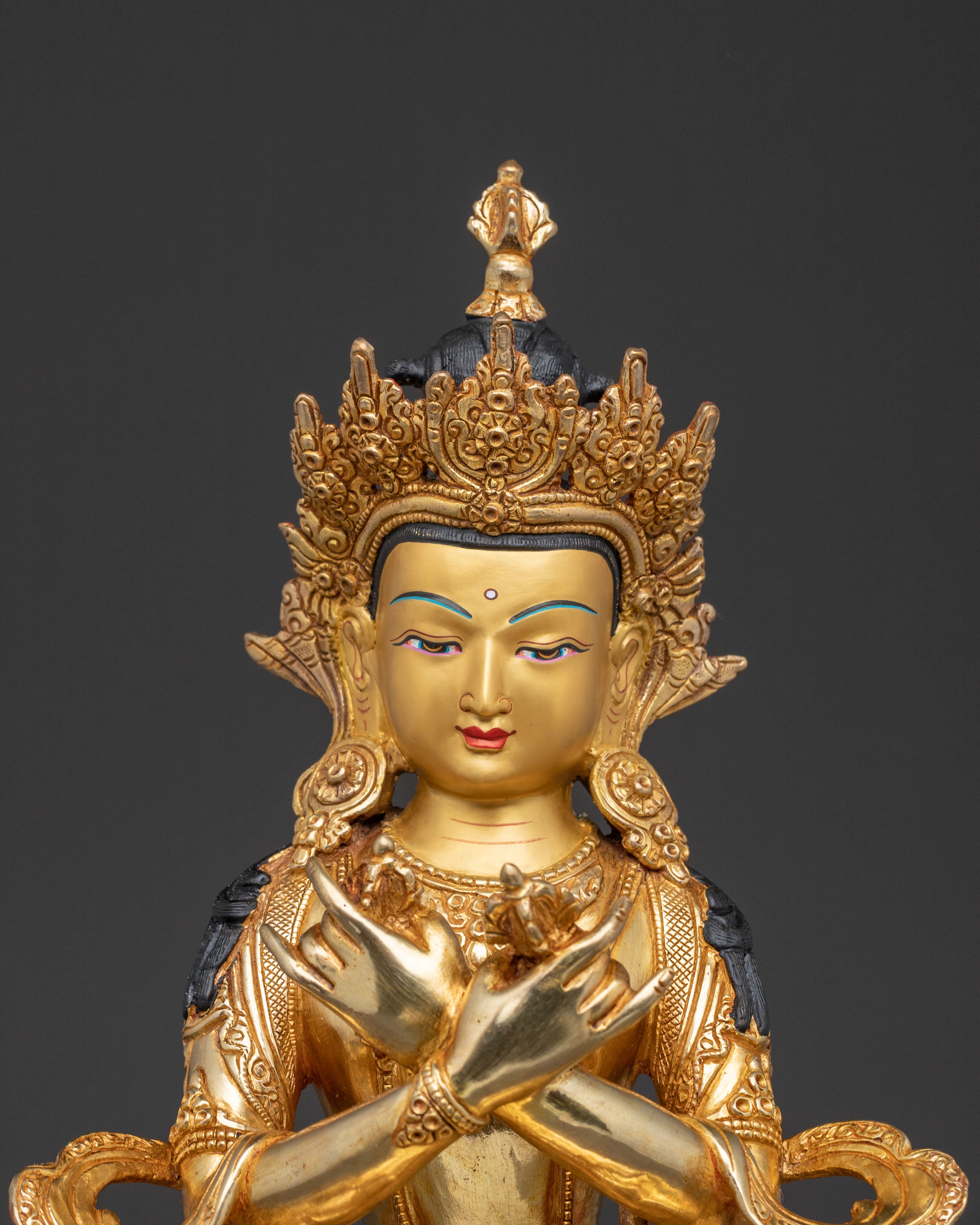 Vajradhara Primordial Buddha Golden Statue