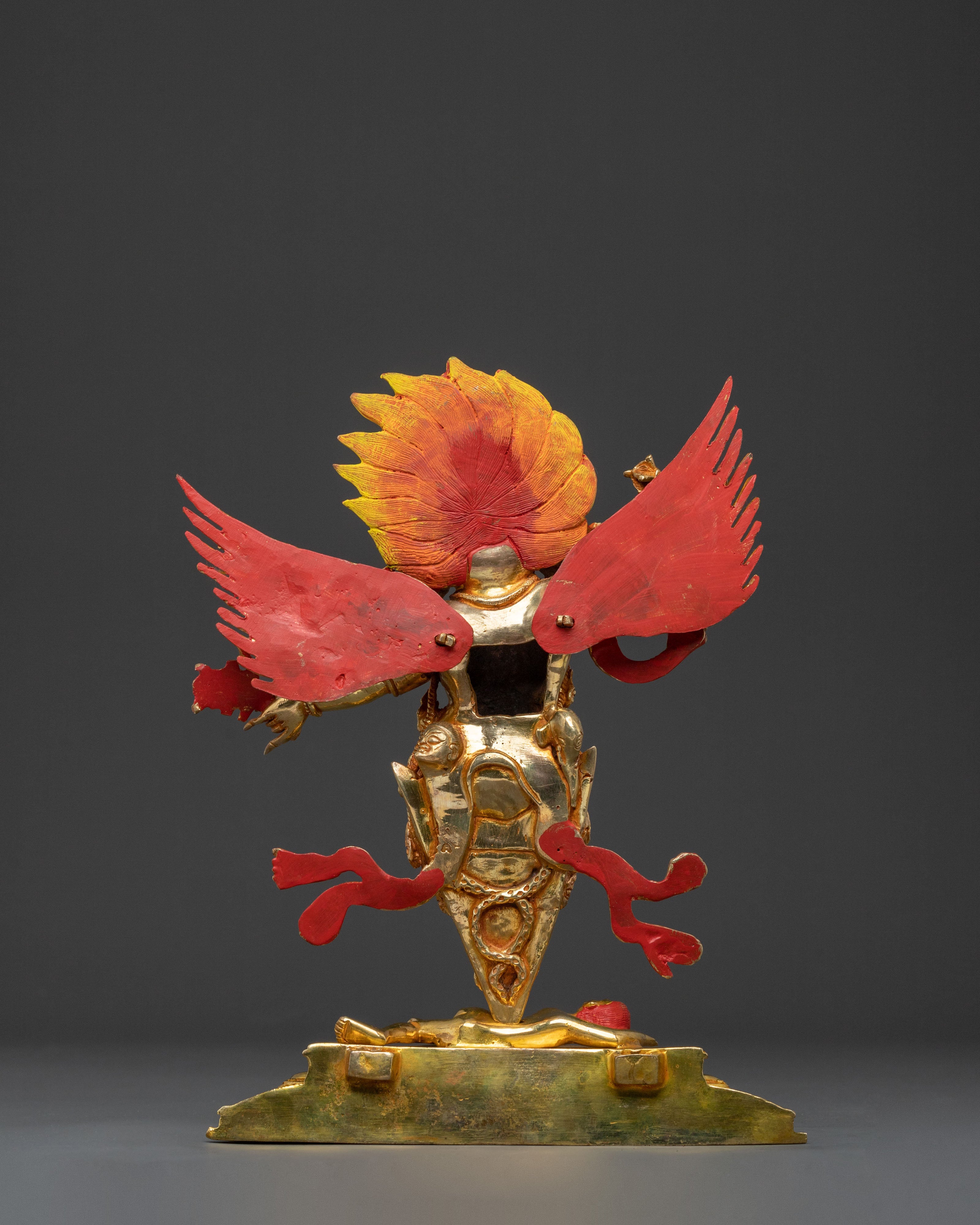 Traditional Vajrakilaya Statue | Wrathful Tantric Deity of Transformation