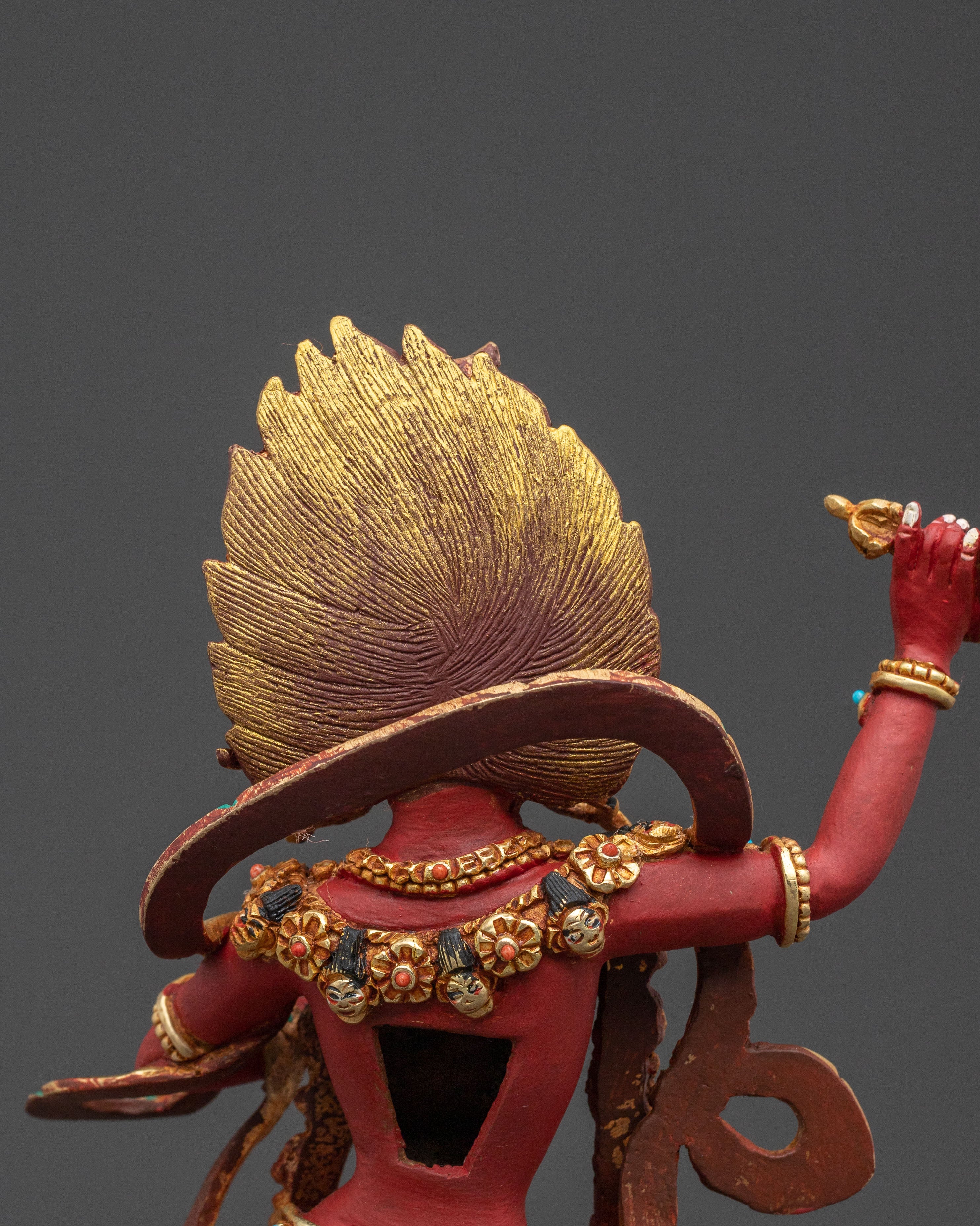 Dorje Phagmo Vajrayana Sacred Statue – Exquisite Hand-Gilded Copper