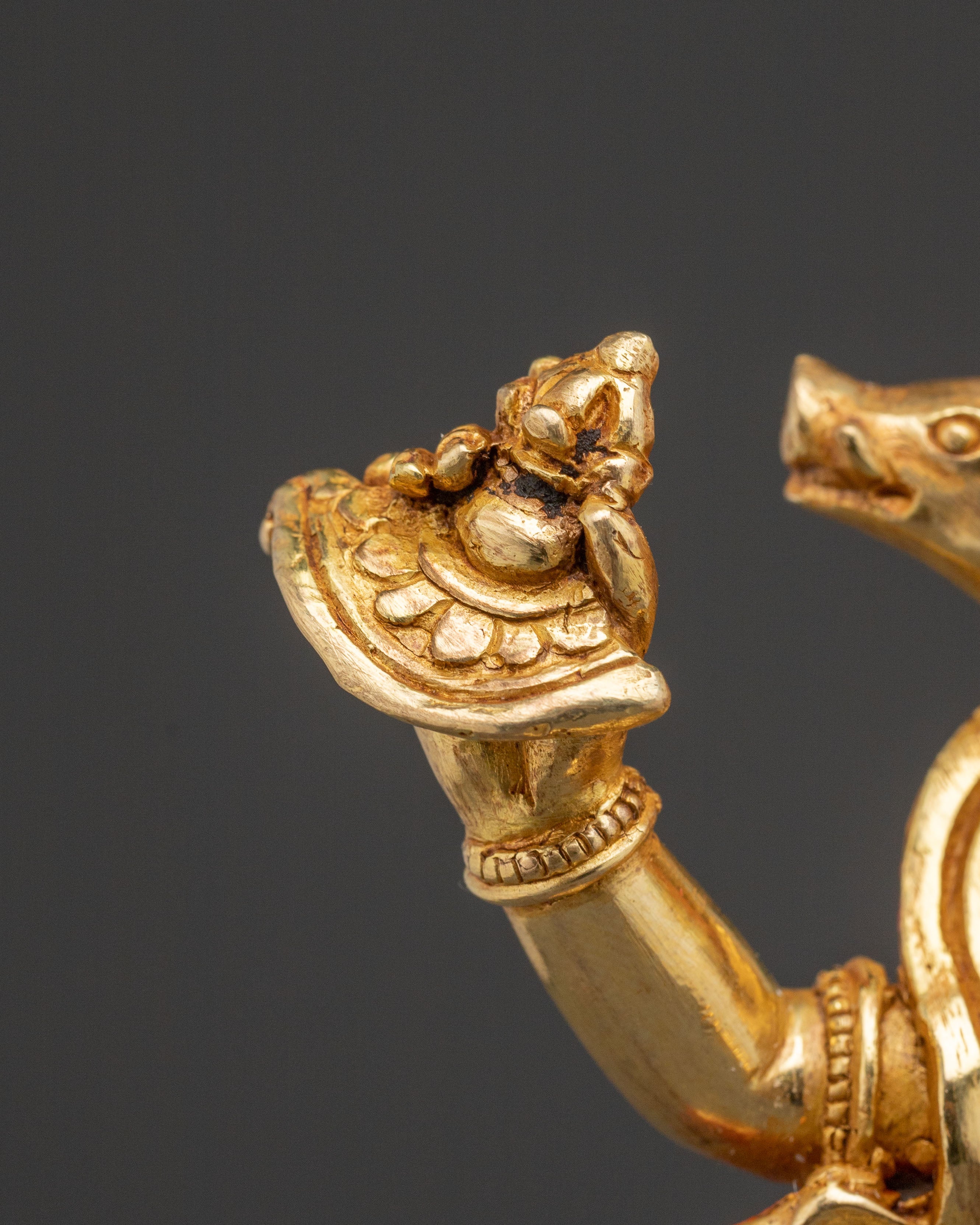 Dorje Phagmo Handcrafted Statue | 24K Gold Gilded Copper Statue