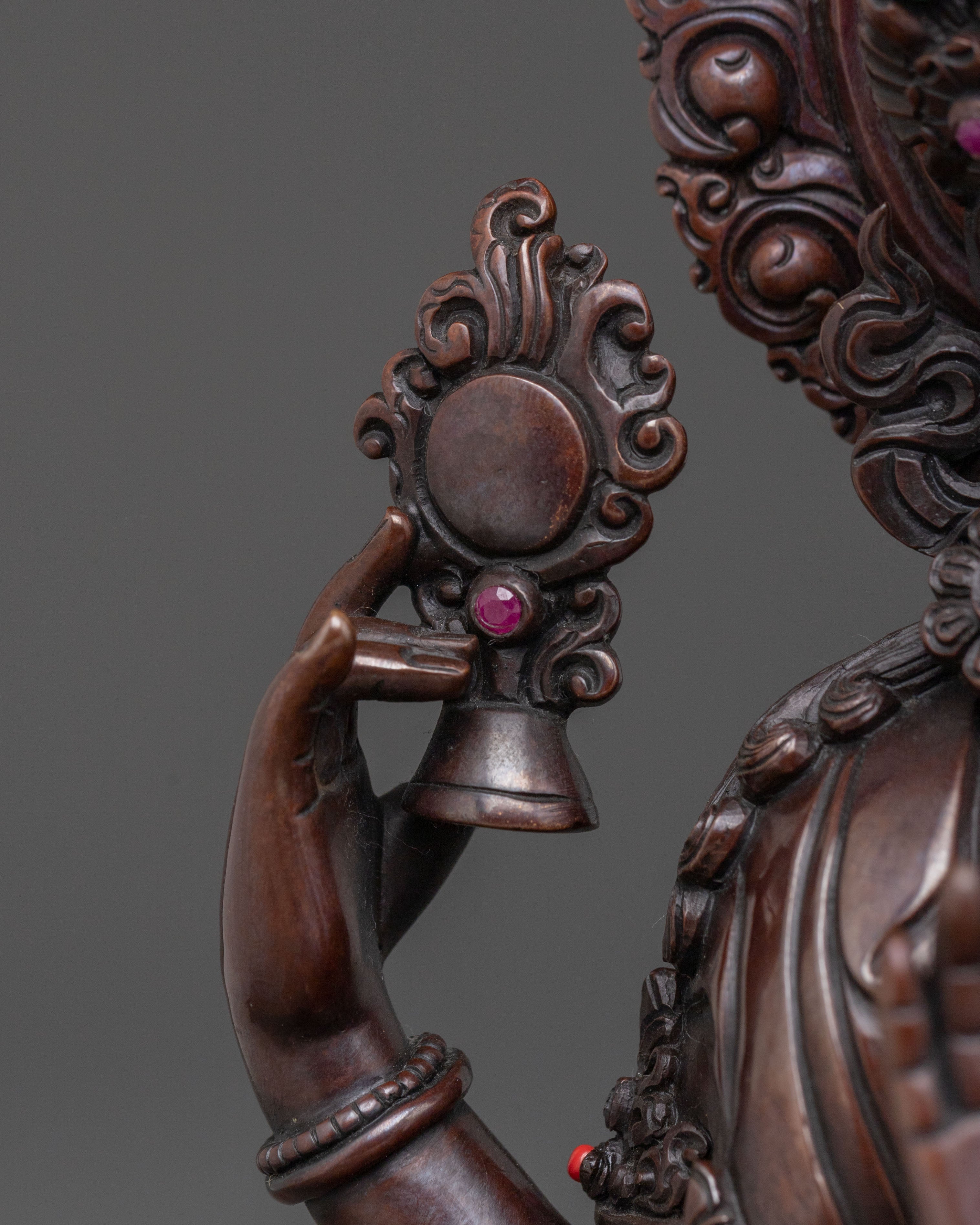 Goddess Laxmi: Handcrafted Sacred Statue
