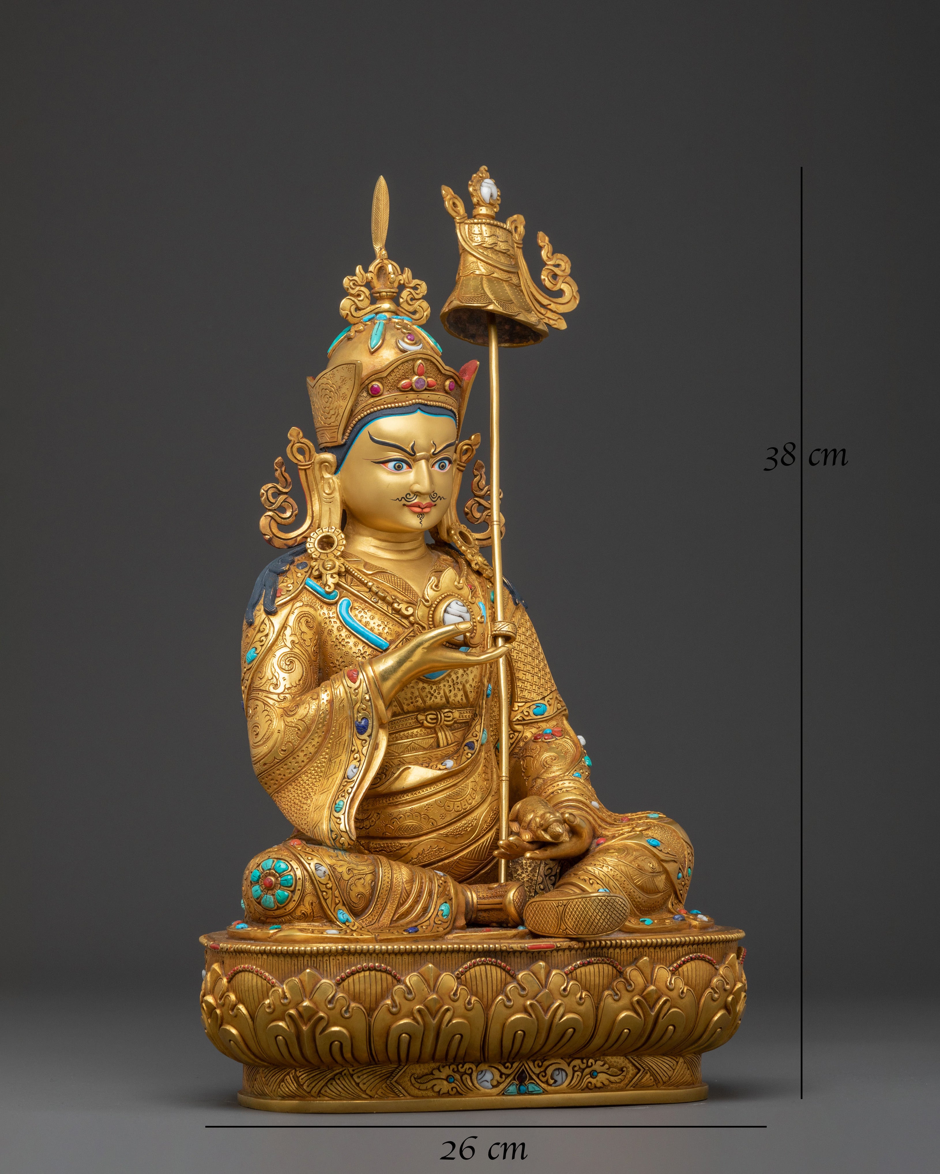 Guru Norlha Spiritual Statue | Symbol of Wealth Bestowing