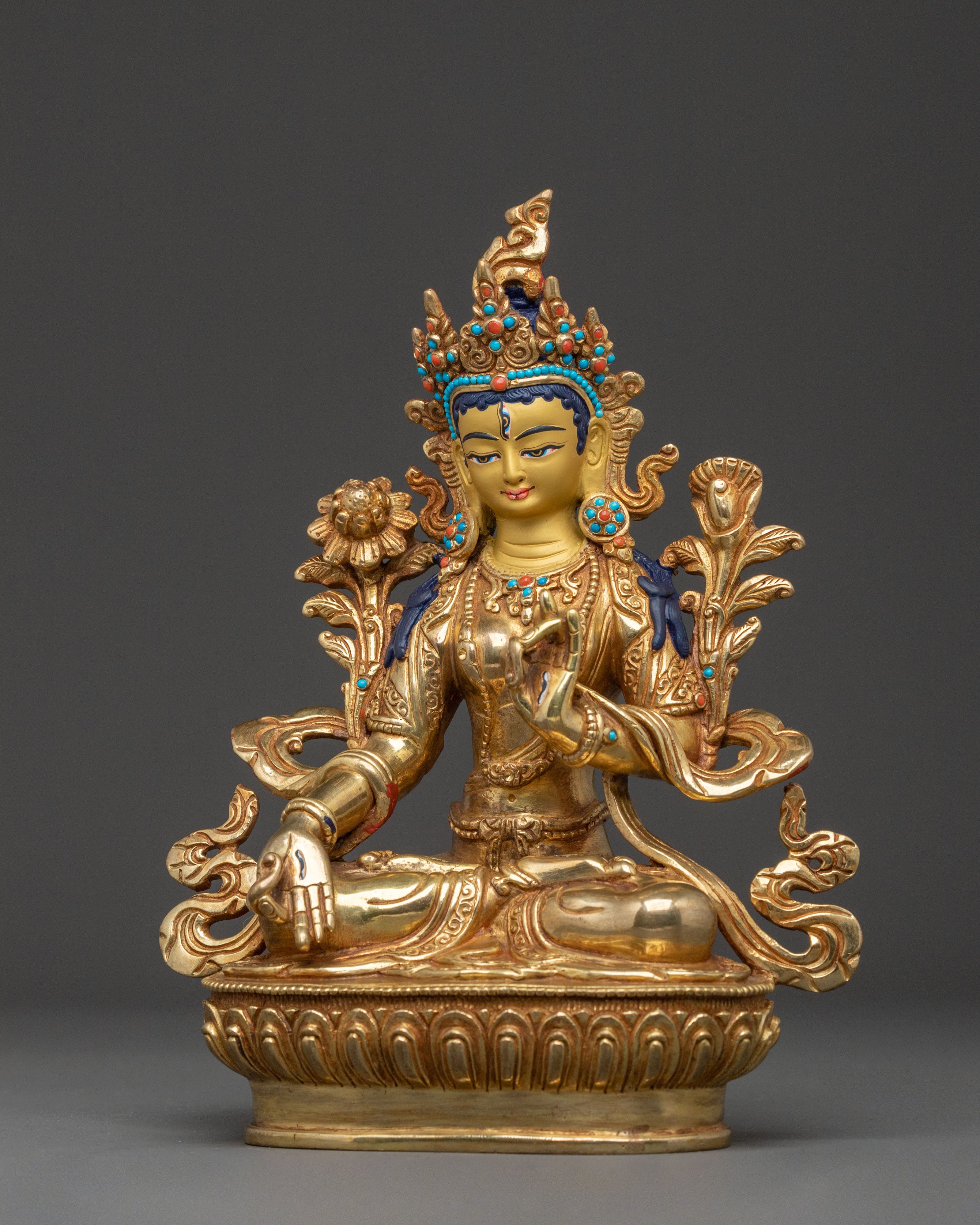 White Tara Statue | Goddess of Healing & Longevity
