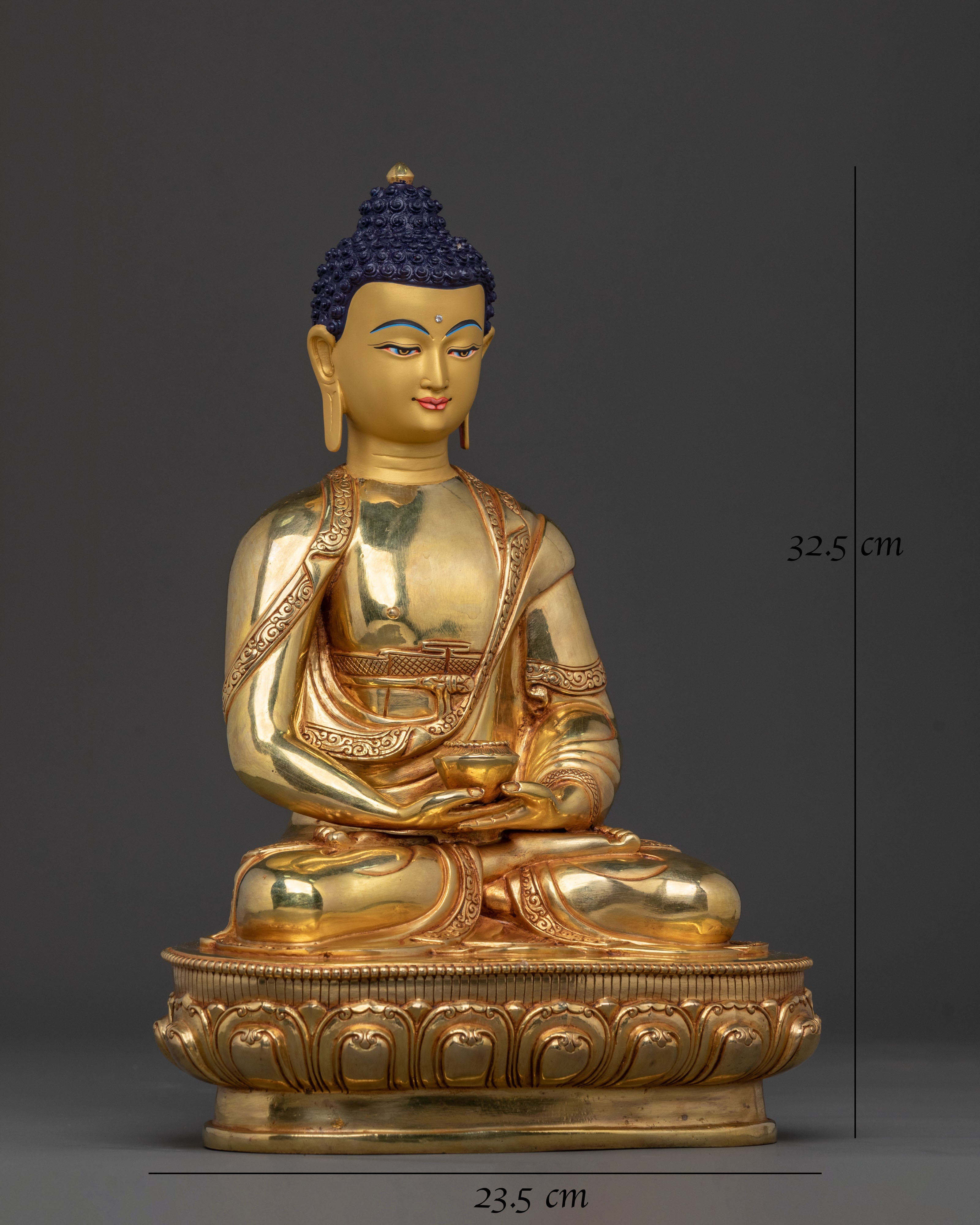 Infinite Light of Amitabha Buddha handcrafted statue