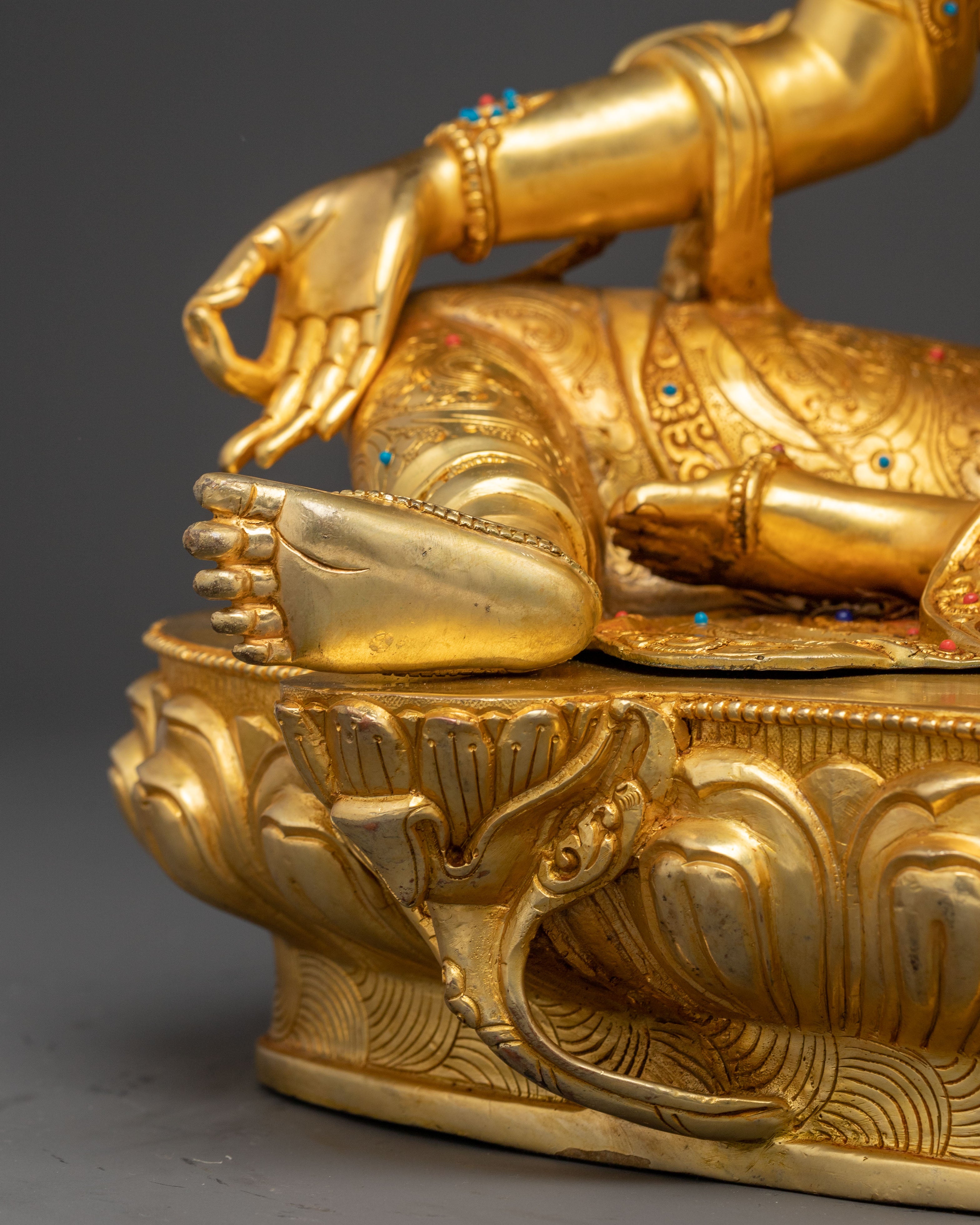 Green Tara Protector Goddess Statue