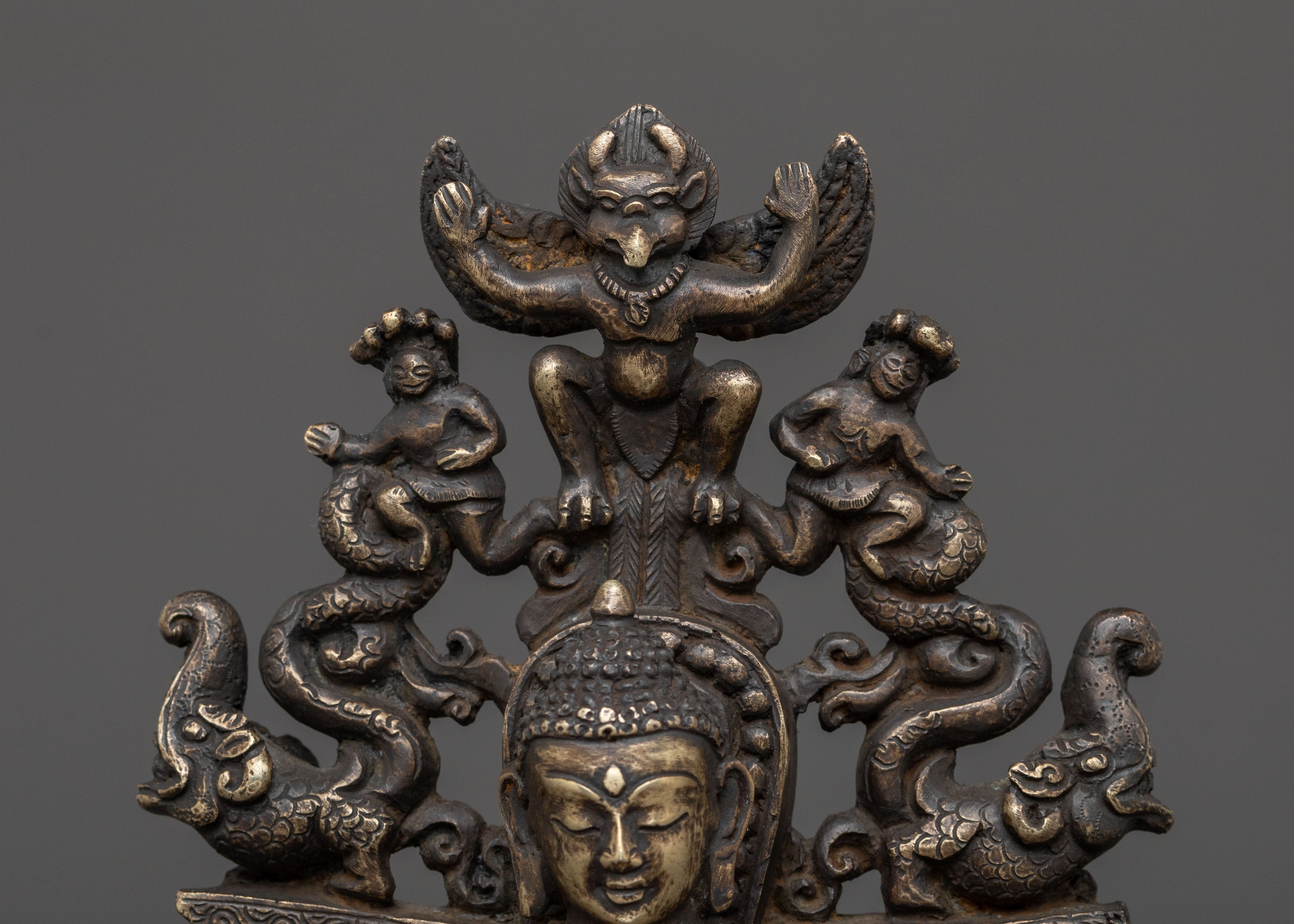 Amitabha Buddha Bronze Meditation Statue