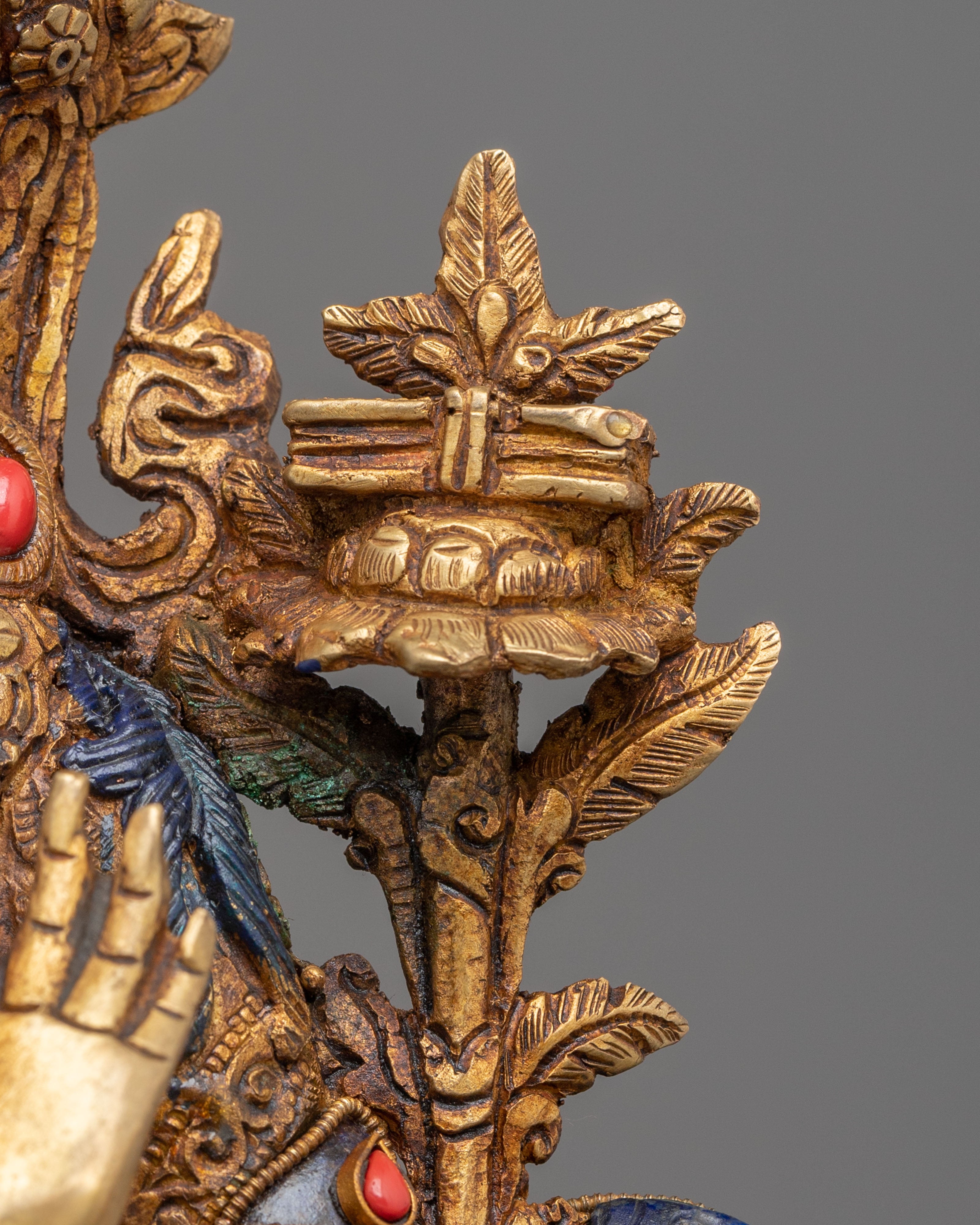 Manjushri Statue | Handcrafted Copper Figurine
