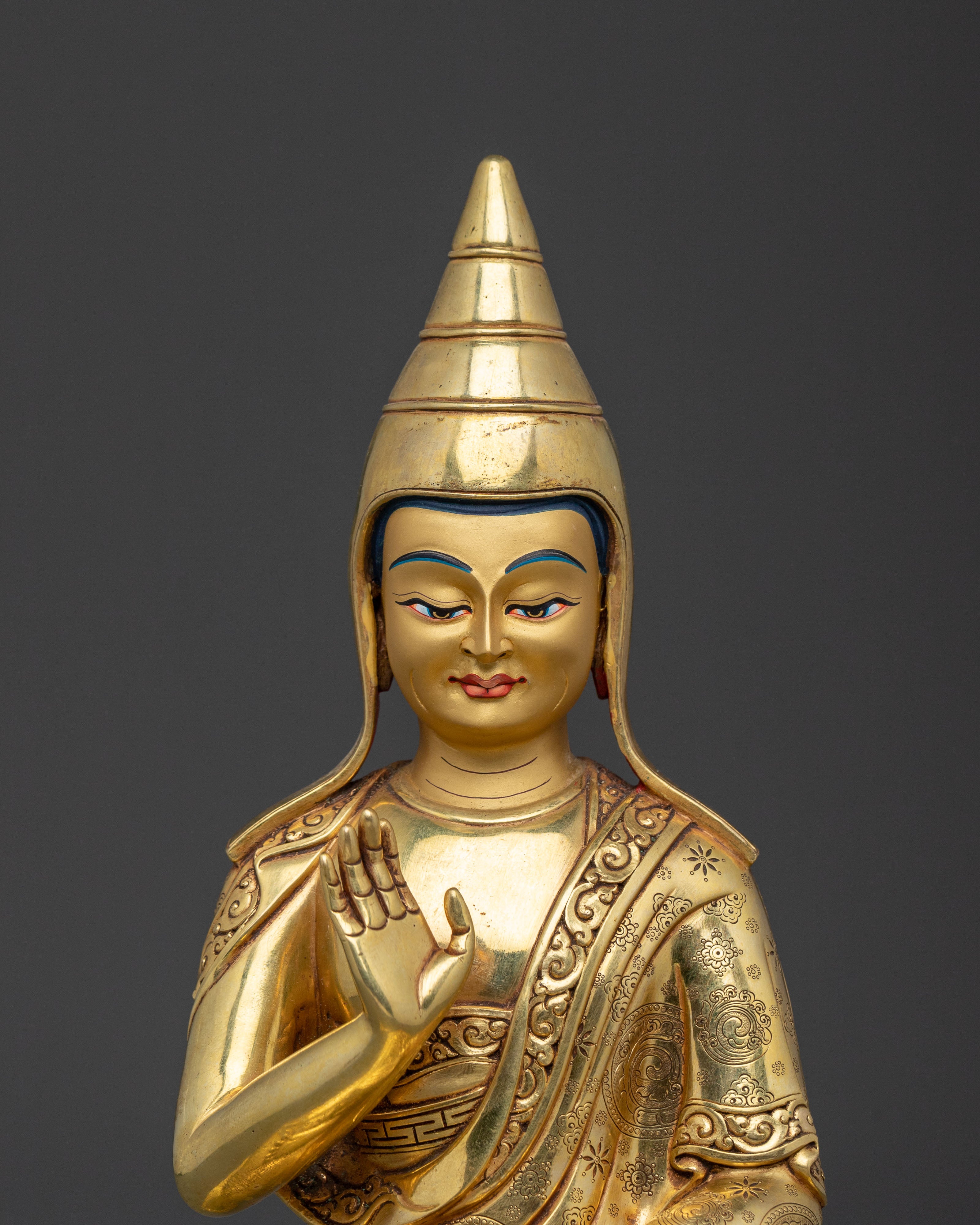 Shantarakshita Spiritual Guide Statue | Home Decor