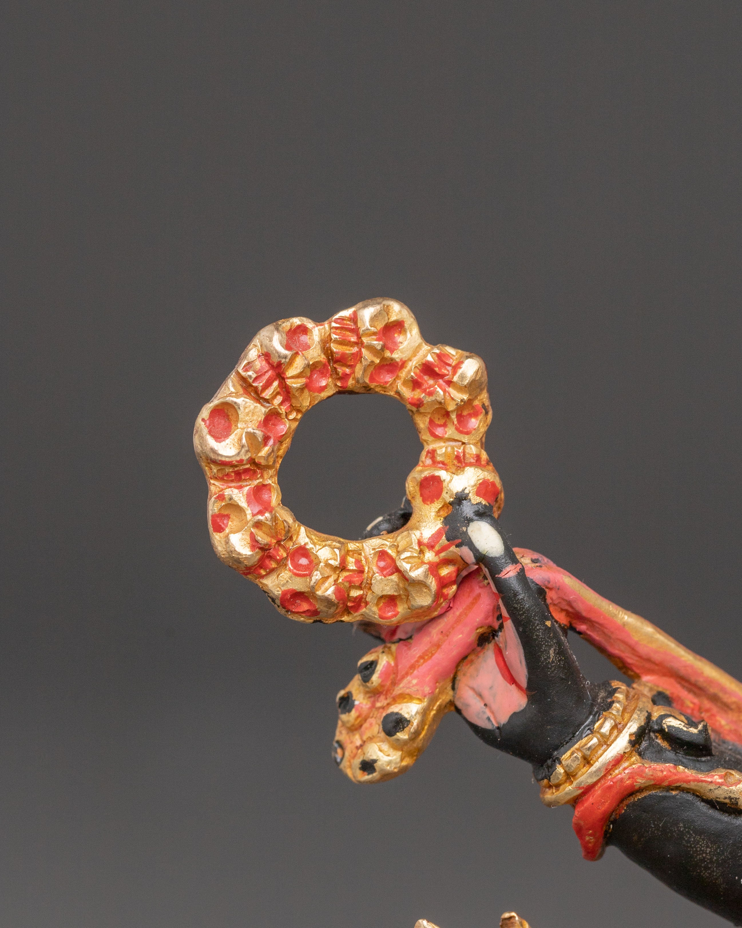 Copper Sculpture of Six-Armed Mahakala | Protector Deity of Buddhism