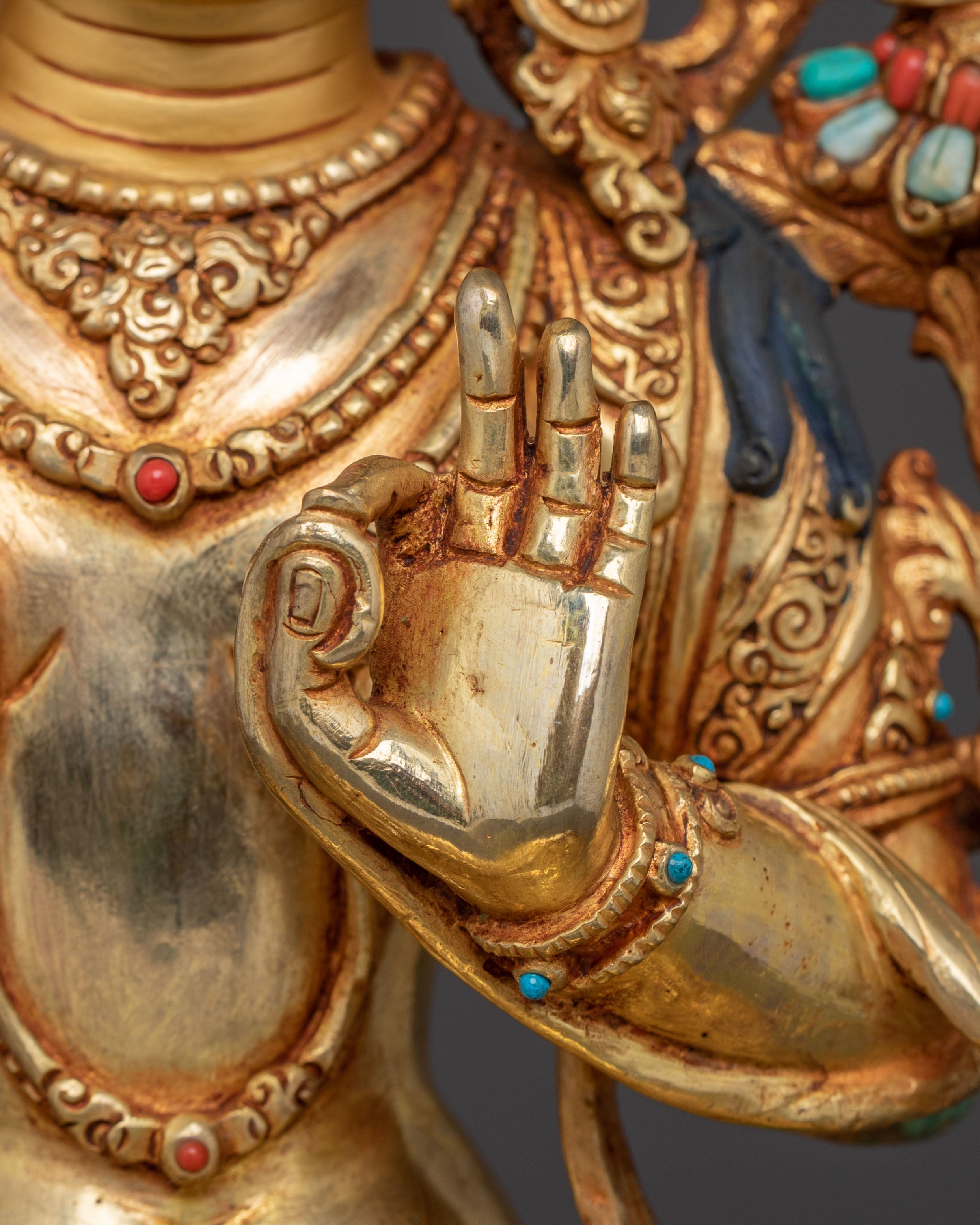 Manjushri Spiritual Statue – Radiant Wisdom Art