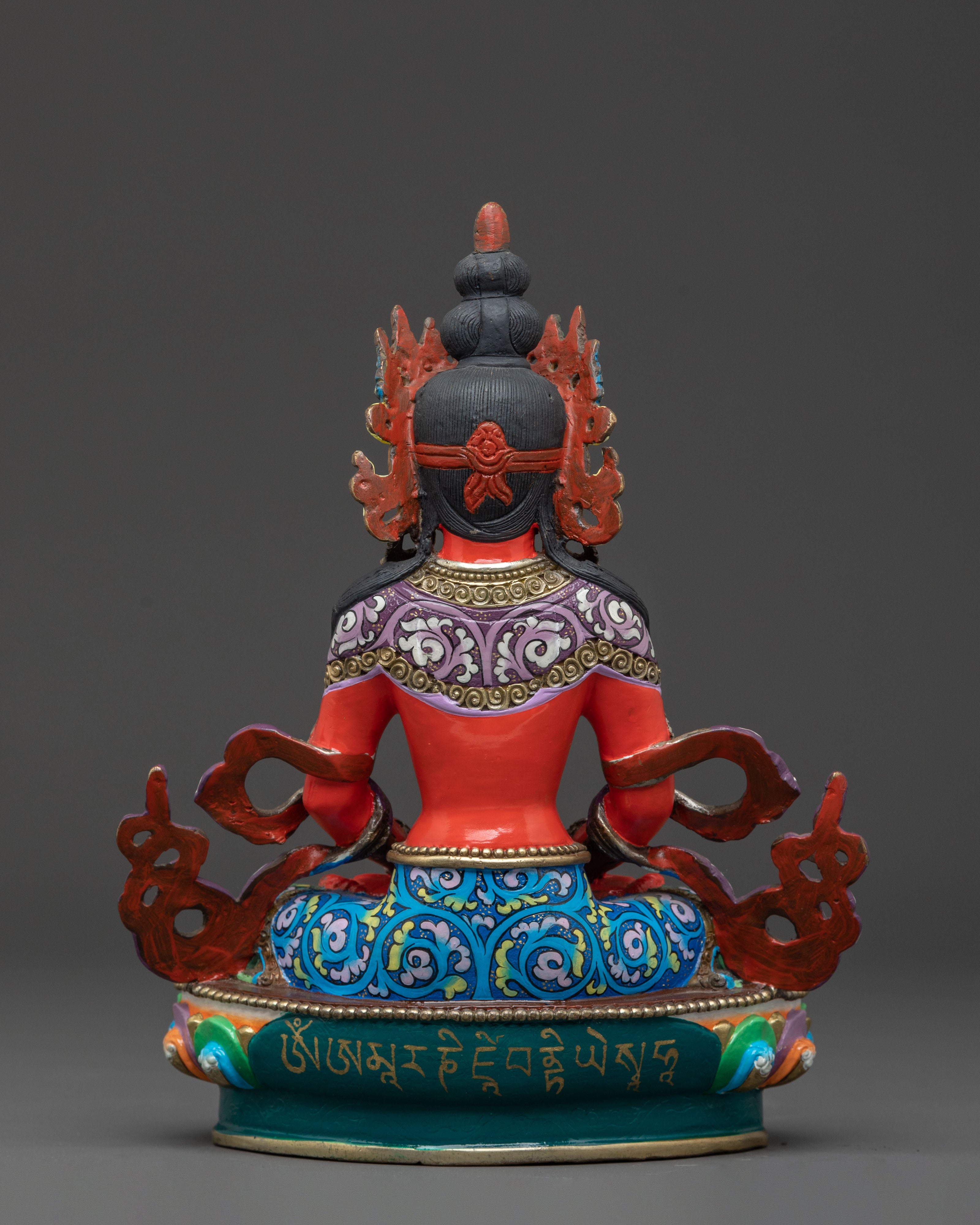 Amitayus Golden Statue: Eternal Life